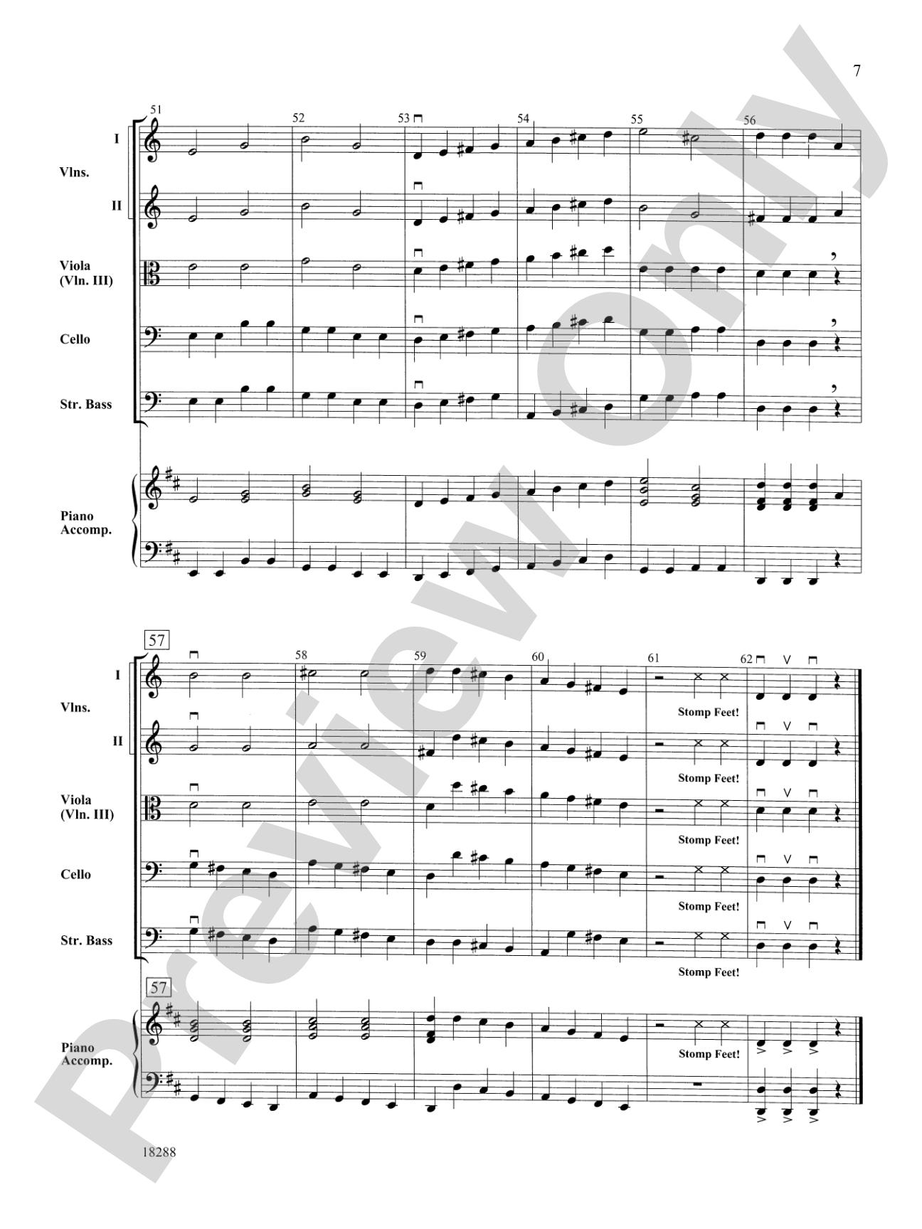 First Scale March: String Orchestra Conductor Score & Parts