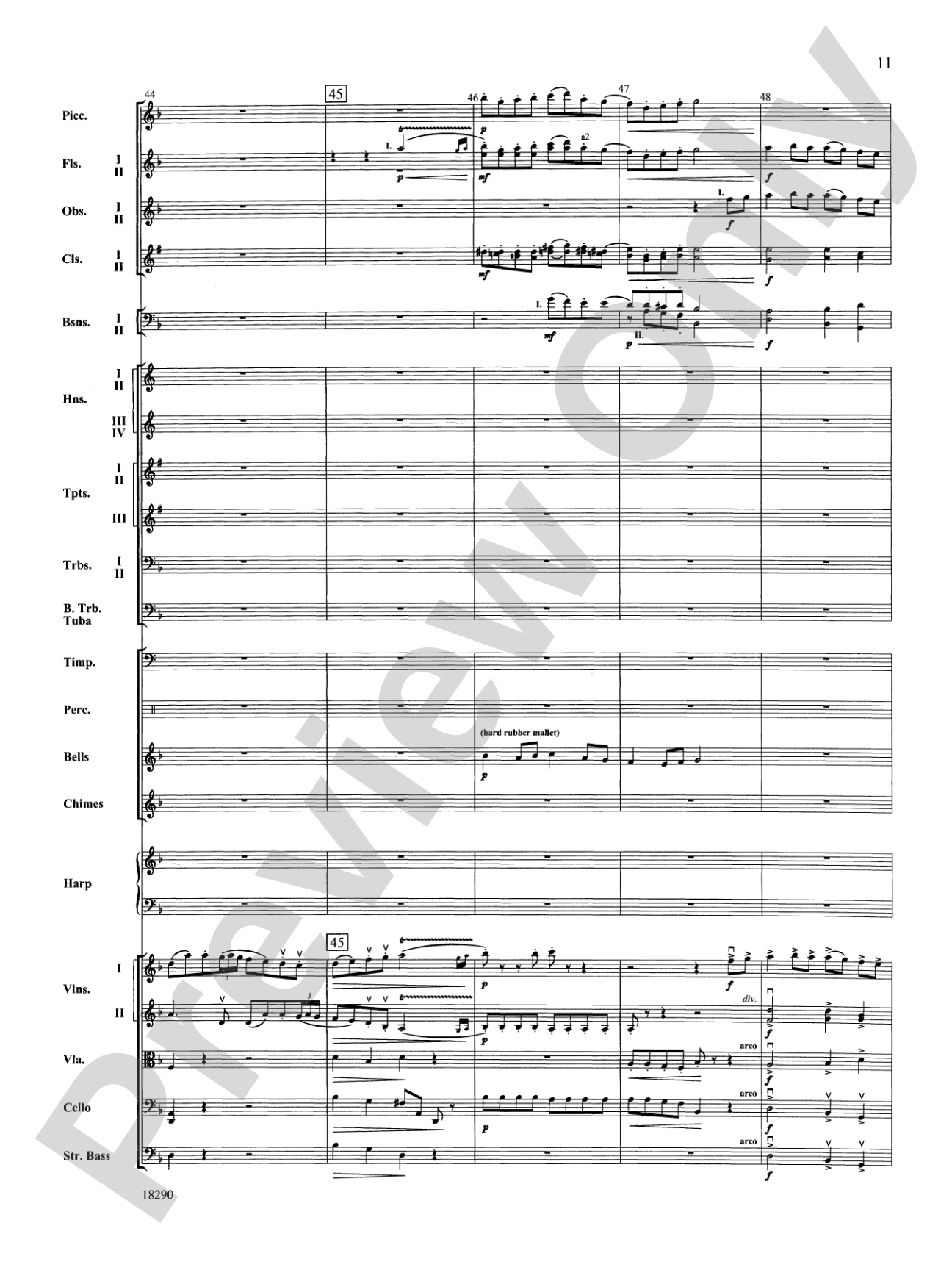 Glorious Sounds of Christmas: Score