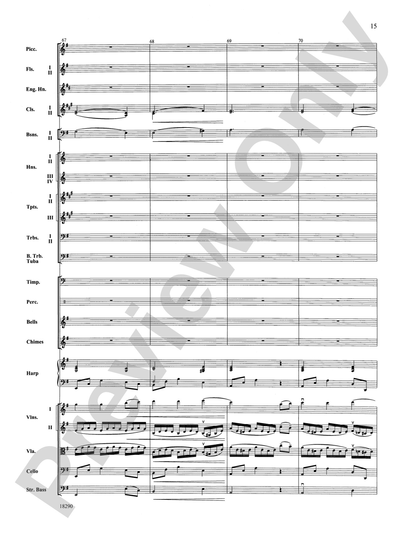 Glorious Sounds of Christmas: Score