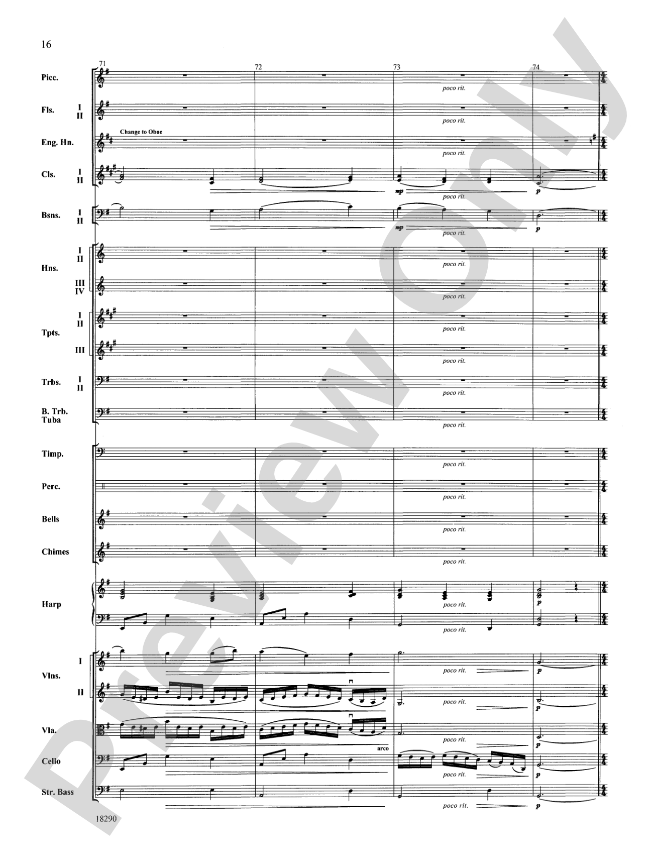 Glorious Sounds of Christmas: Score