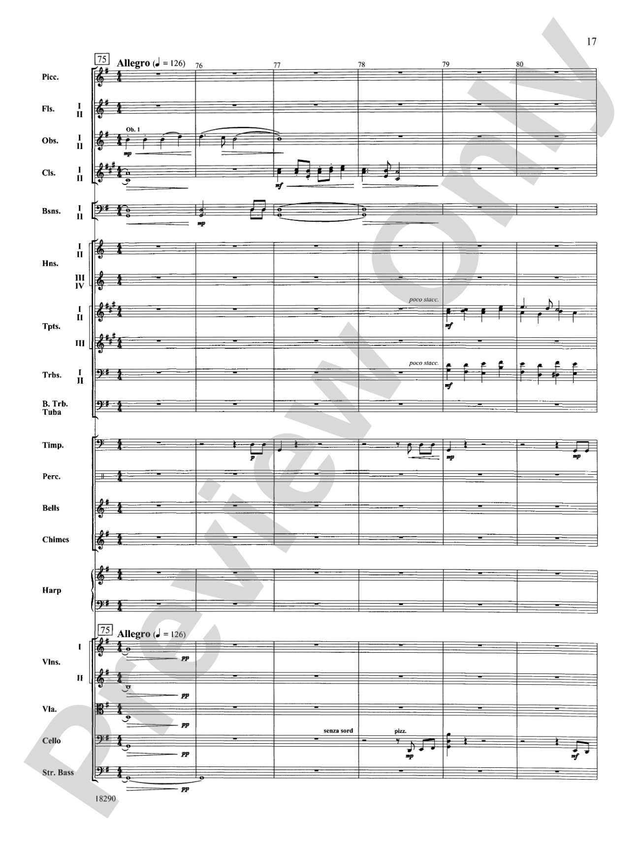 Glorious Sounds of Christmas: Score