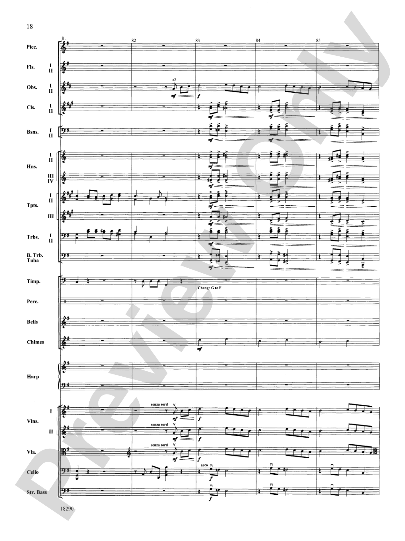 Glorious Sounds of Christmas: Score