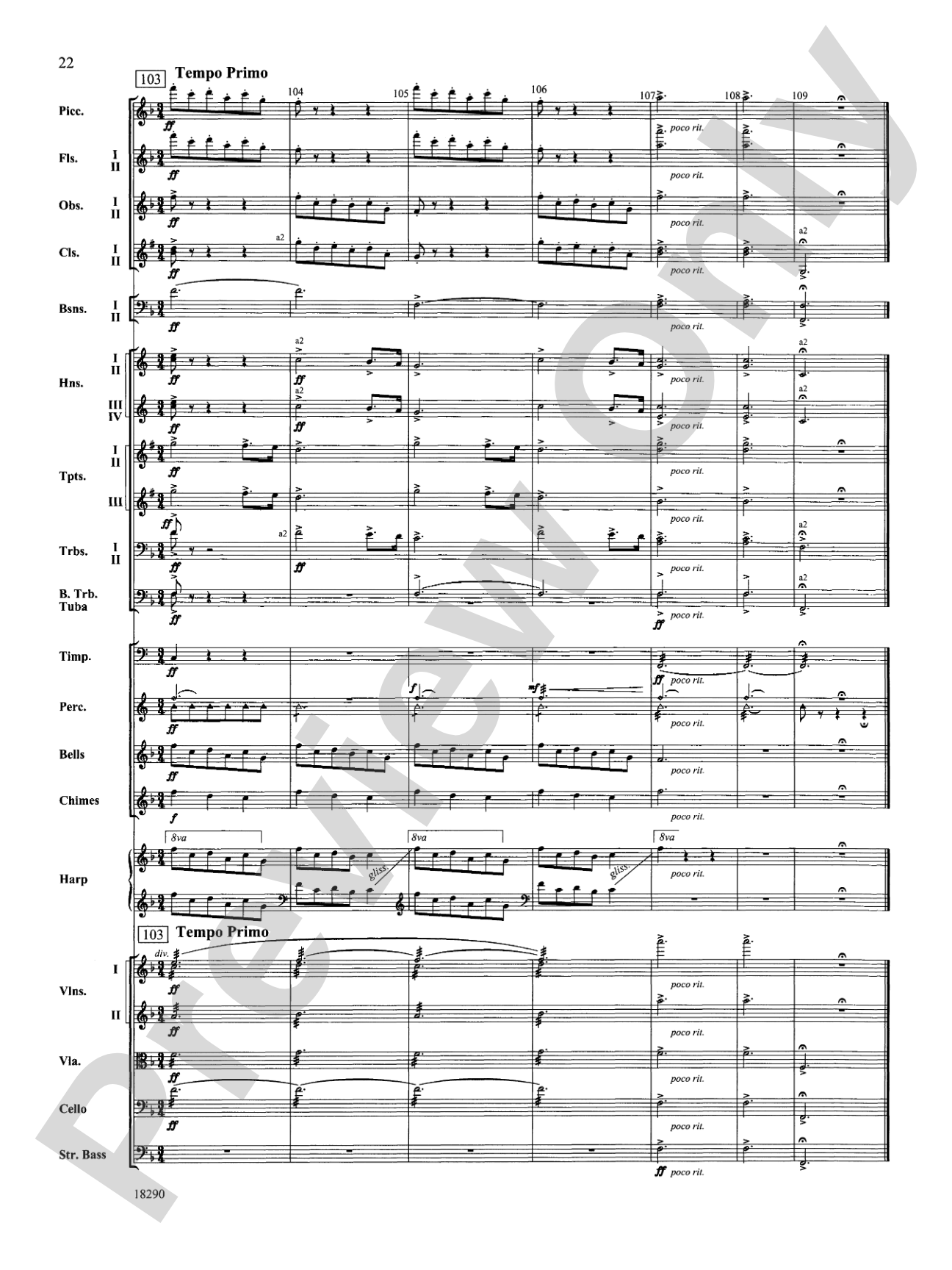 Glorious Sounds of Christmas: Score