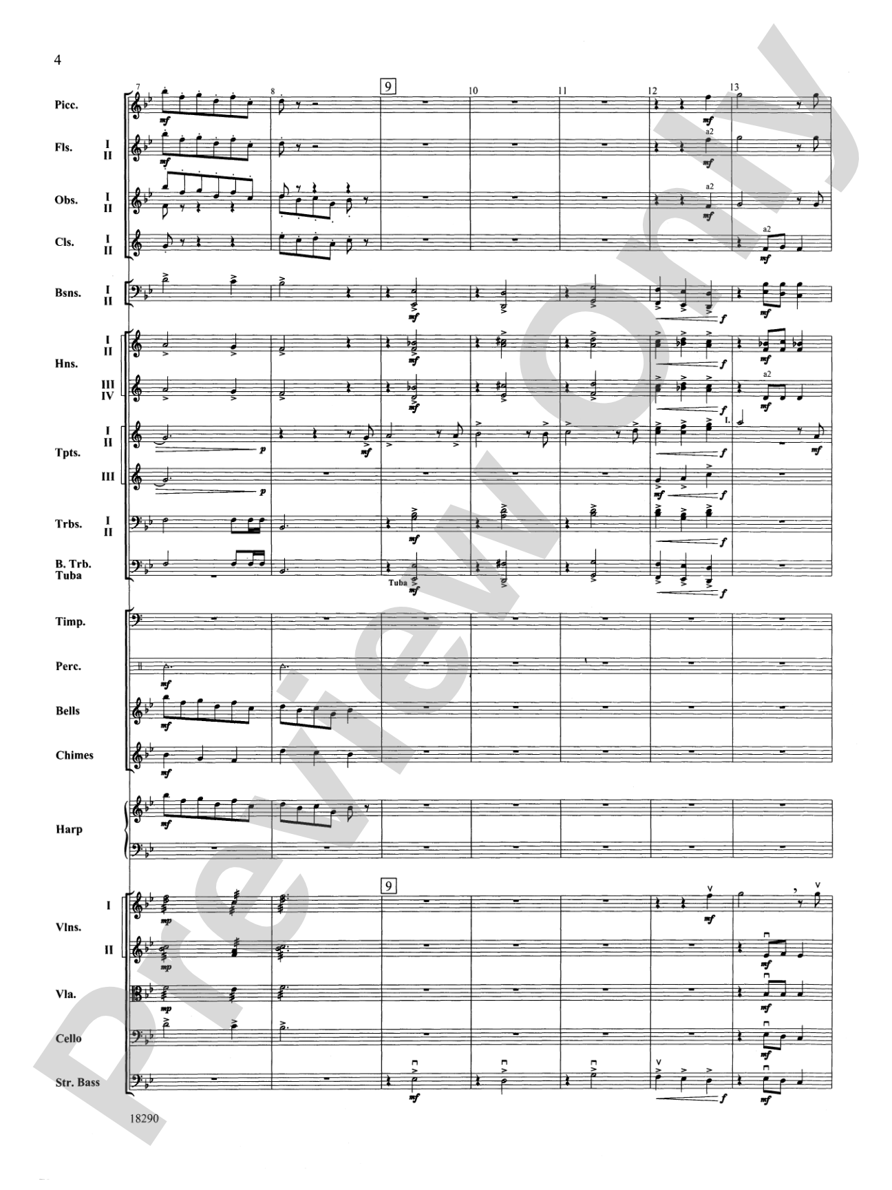 Glorious Sounds of Christmas: Score