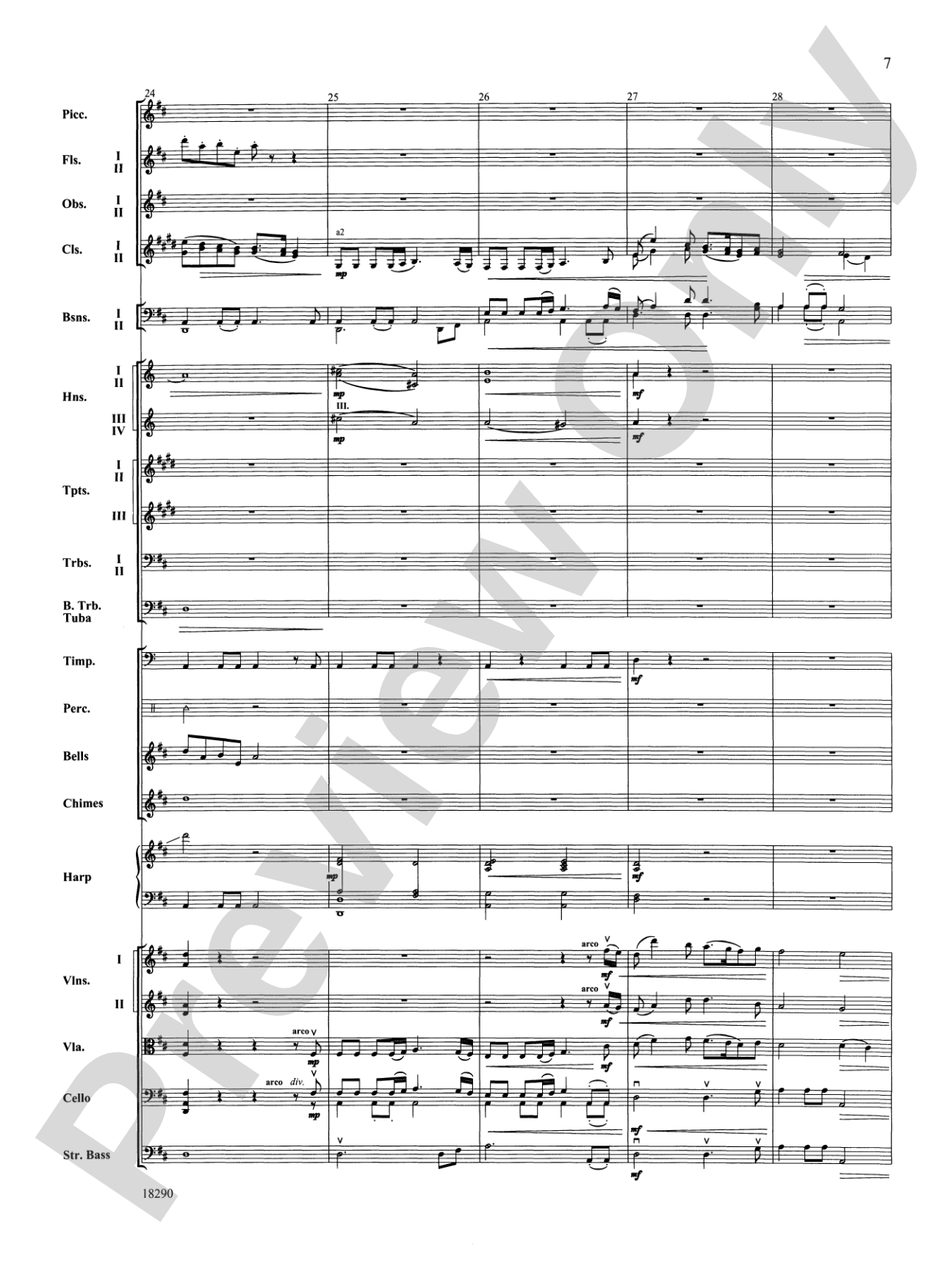 Glorious Sounds of Christmas: Score