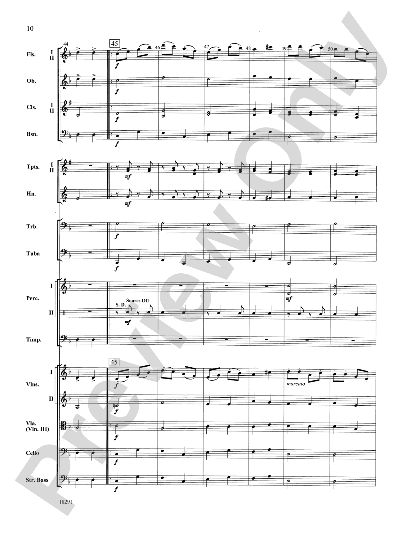 Hungarian Air and Dance: Full Orchestra Conductor Score & Parts