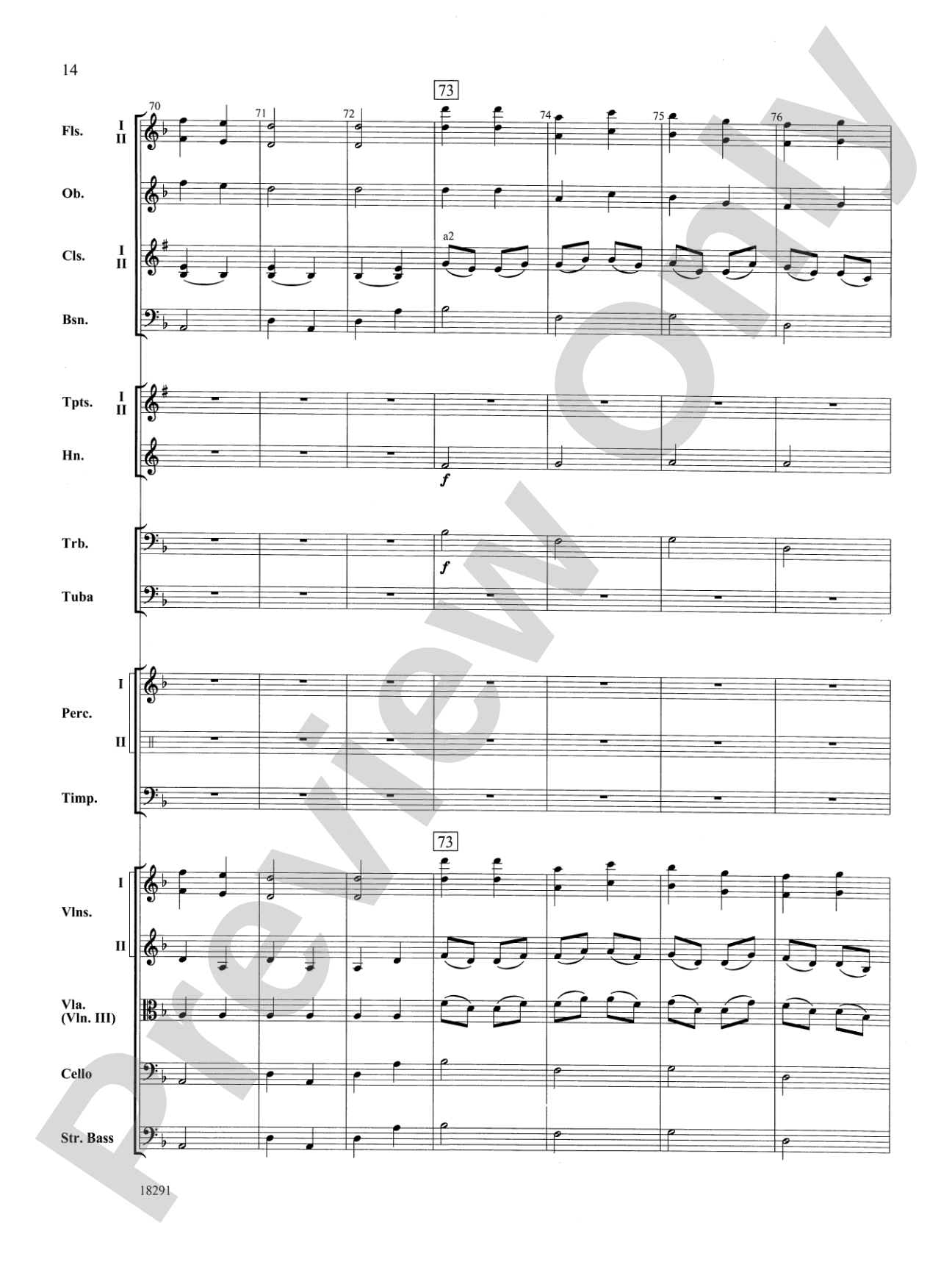 Hungarian Air and Dance: Full Orchestra Conductor Score & Parts