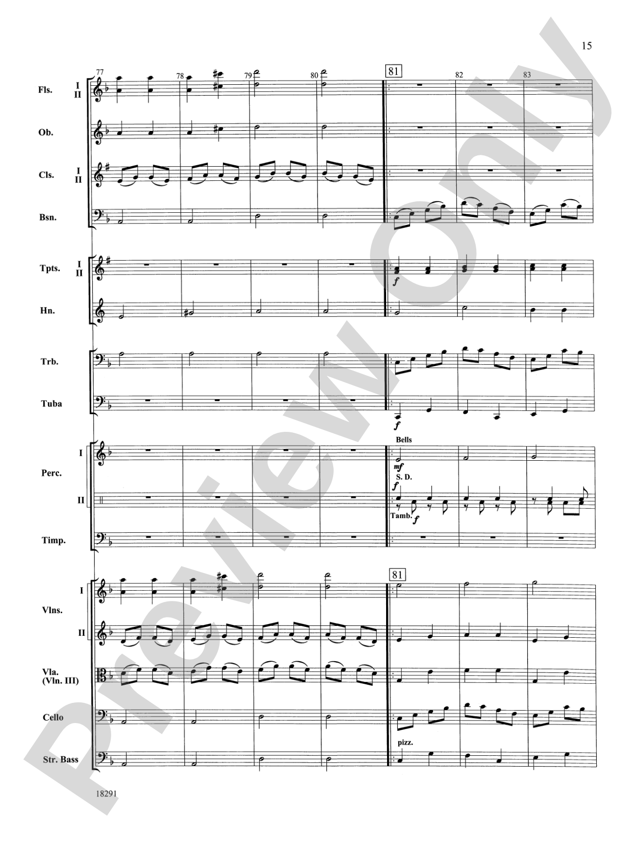 Hungarian Air and Dance: Full Orchestra Conductor Score & Parts