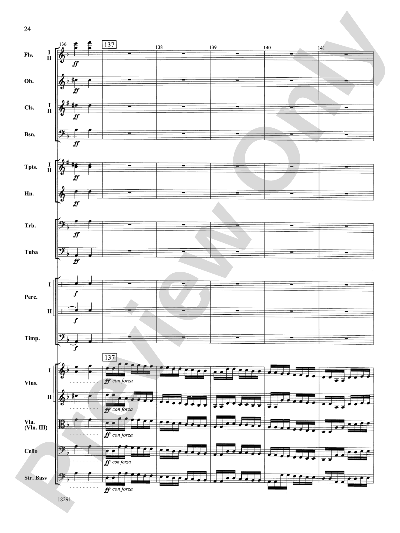 Hungarian Air and Dance: Full Orchestra Conductor Score & Parts
