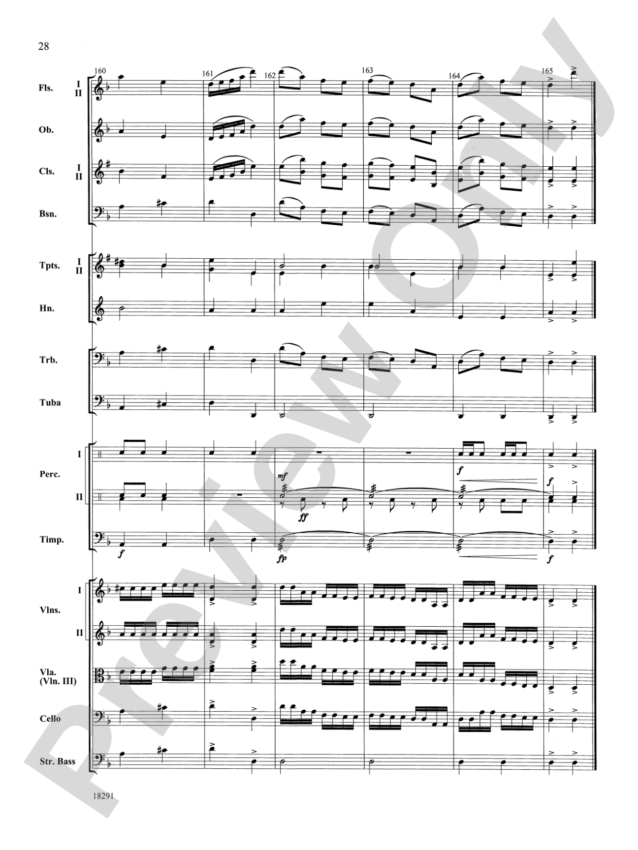 Hungarian Air and Dance: Full Orchestra Conductor Score & Parts