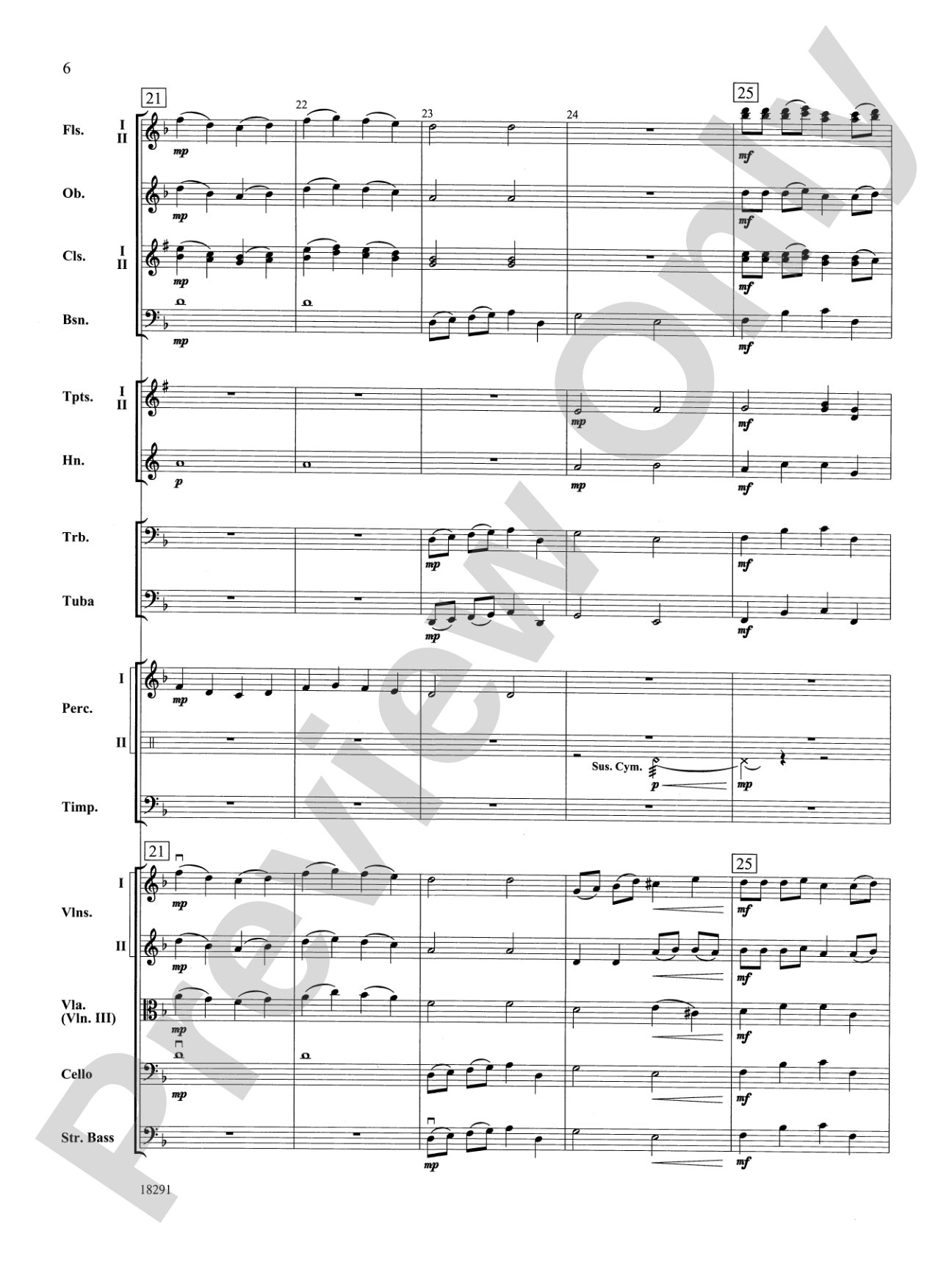 Hungarian Air and Dance: Full Orchestra Conductor Score & Parts