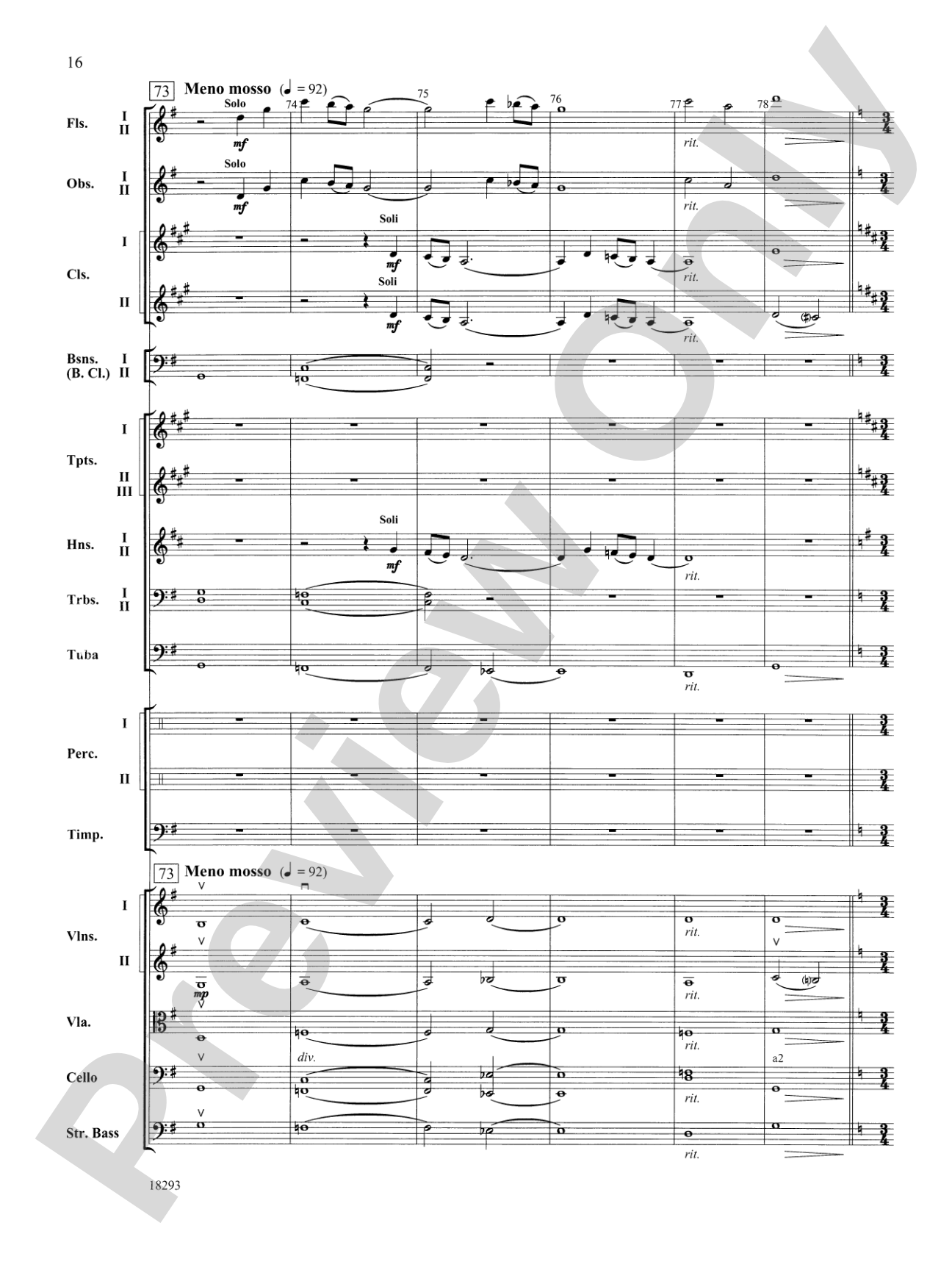 Millennium: Full Orchestra Conductor Score & Parts