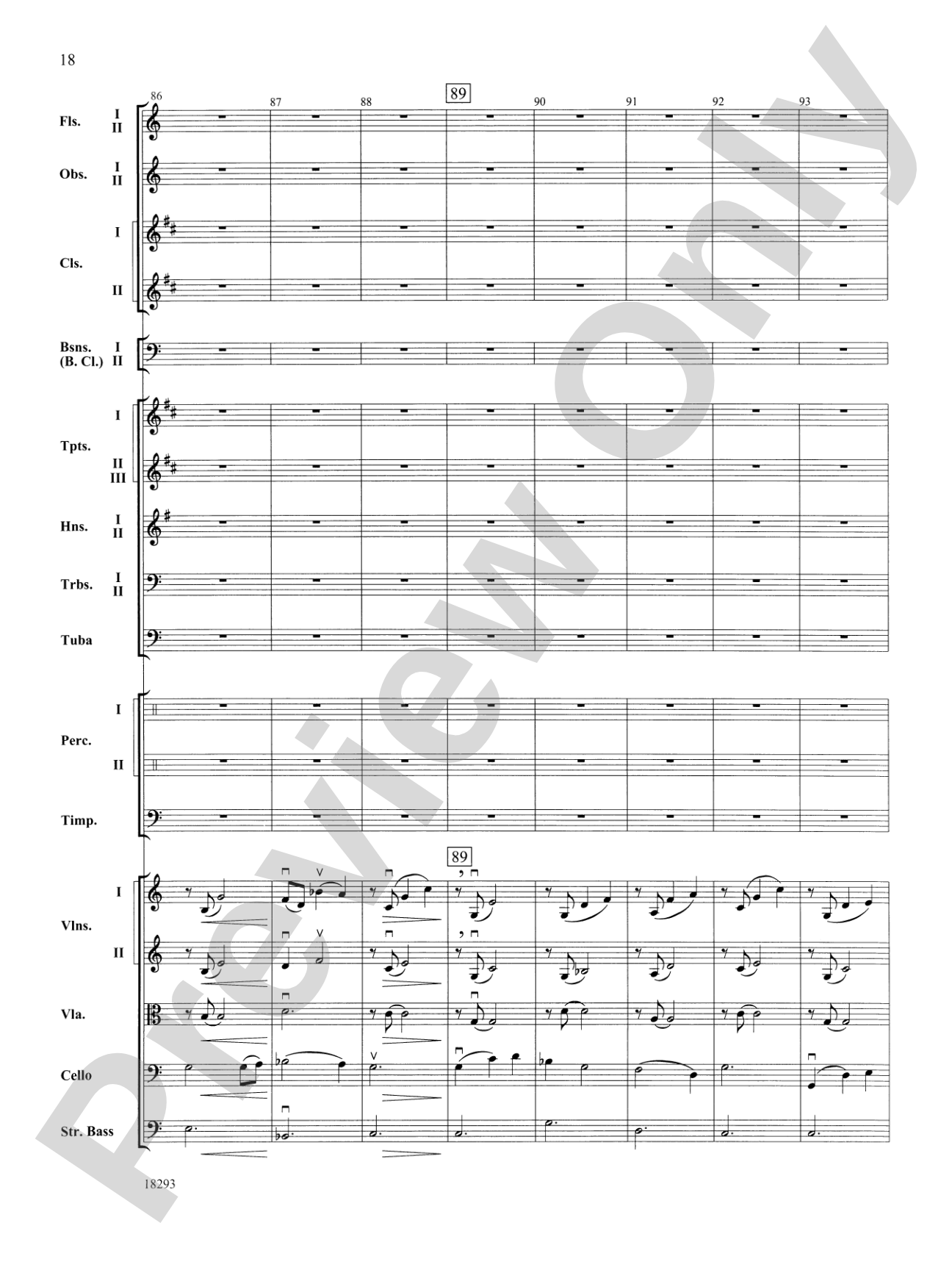 Millennium: Full Orchestra Conductor Score & Parts