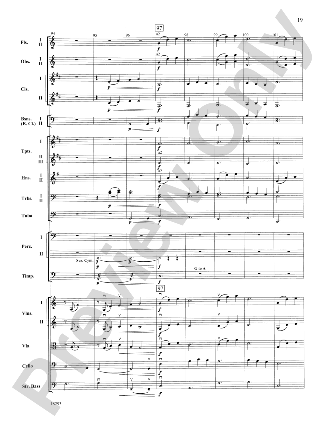 Millennium: Full Orchestra Conductor Score & Parts