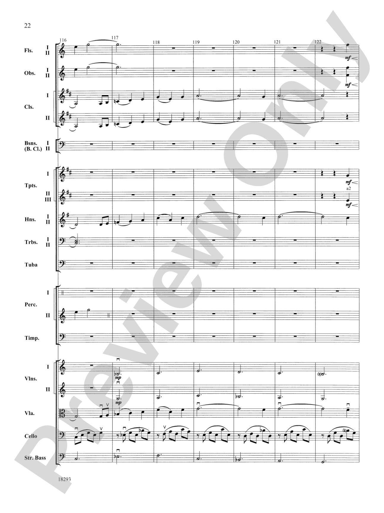 Millennium: Full Orchestra Conductor Score & Parts