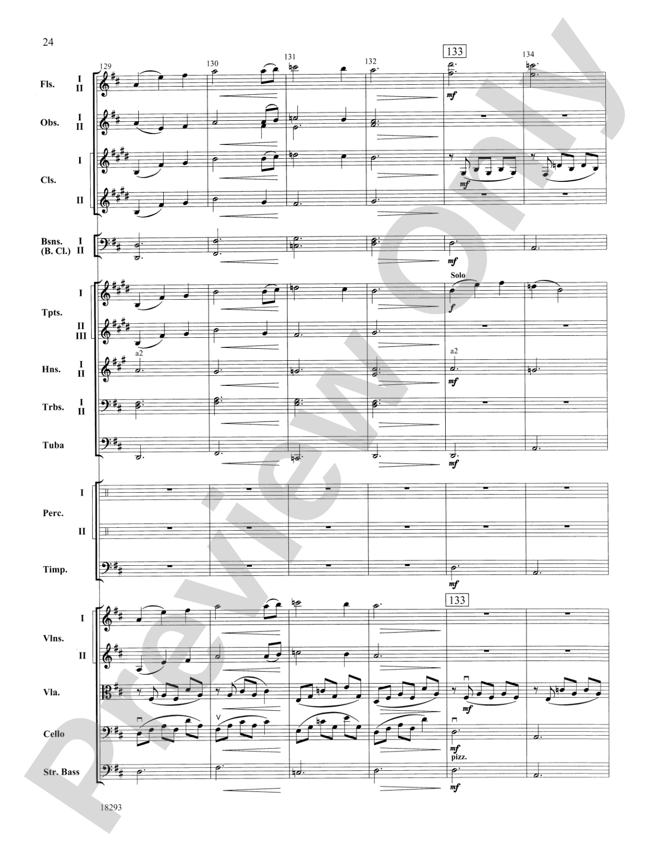 Millennium: Full Orchestra Conductor Score & Parts