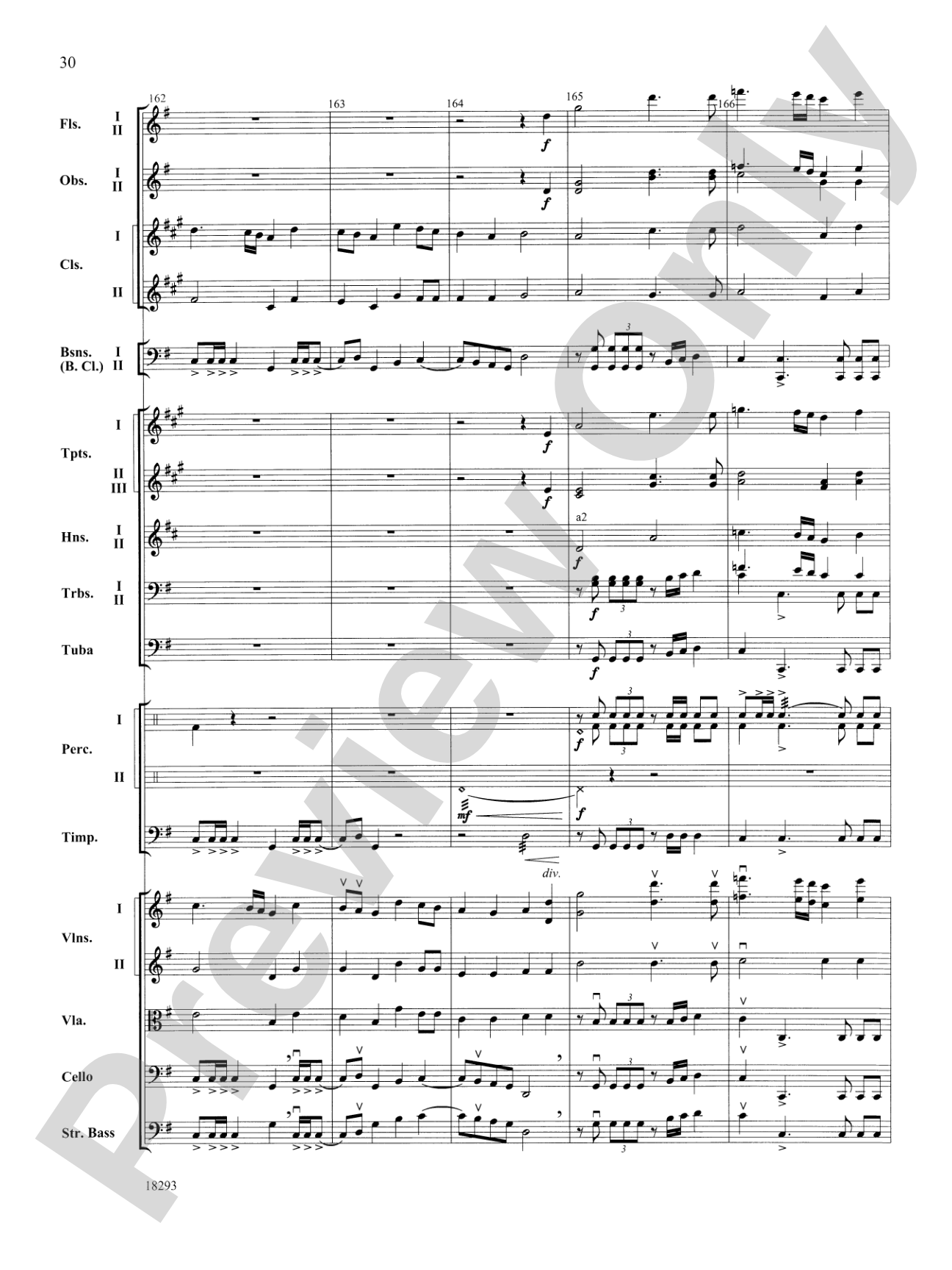 Millennium: Full Orchestra Conductor Score & Parts