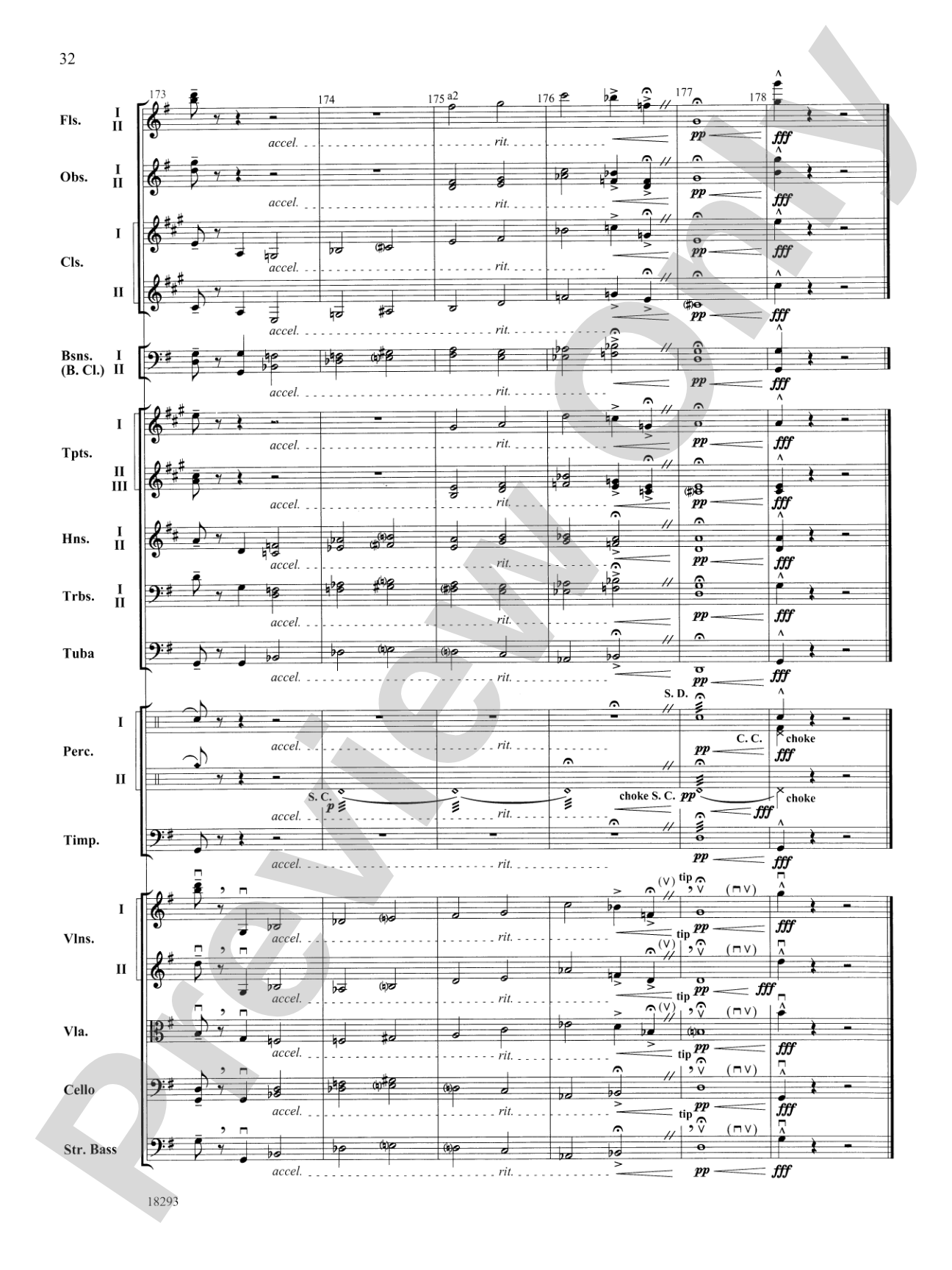 Millennium: Full Orchestra Conductor Score & Parts