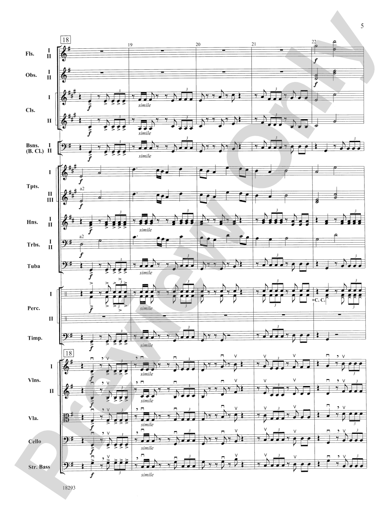 Millennium: Full Orchestra Conductor Score & Parts