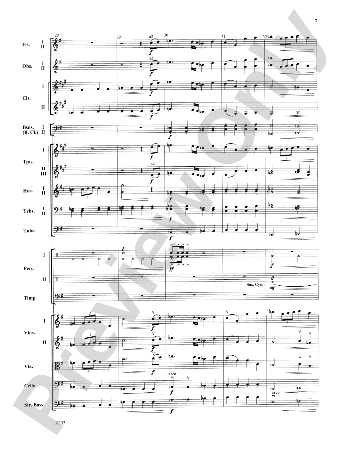 Millennium: Full Orchestra Conductor Score & Parts