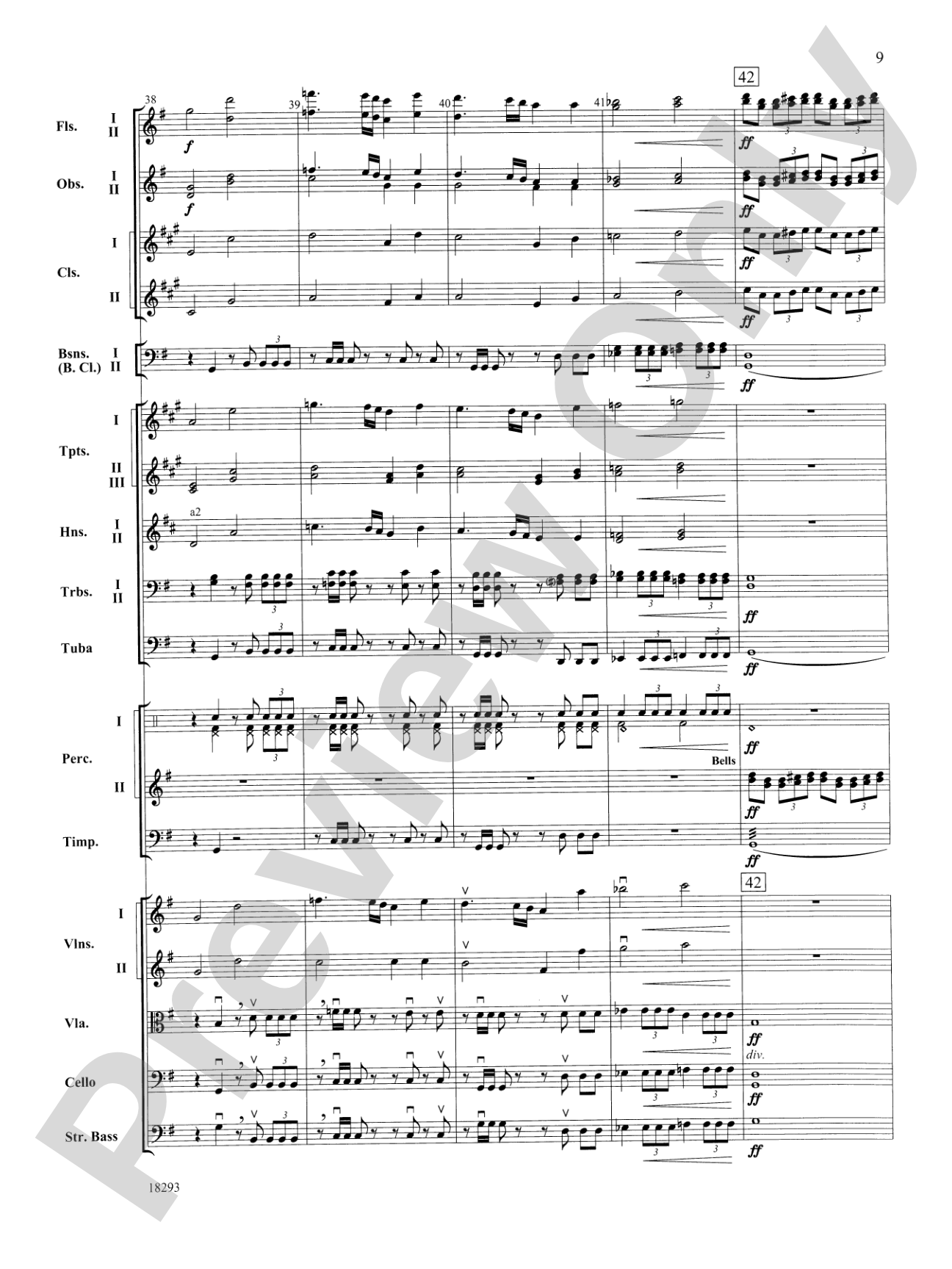 Millennium: Full Orchestra Conductor Score & Parts