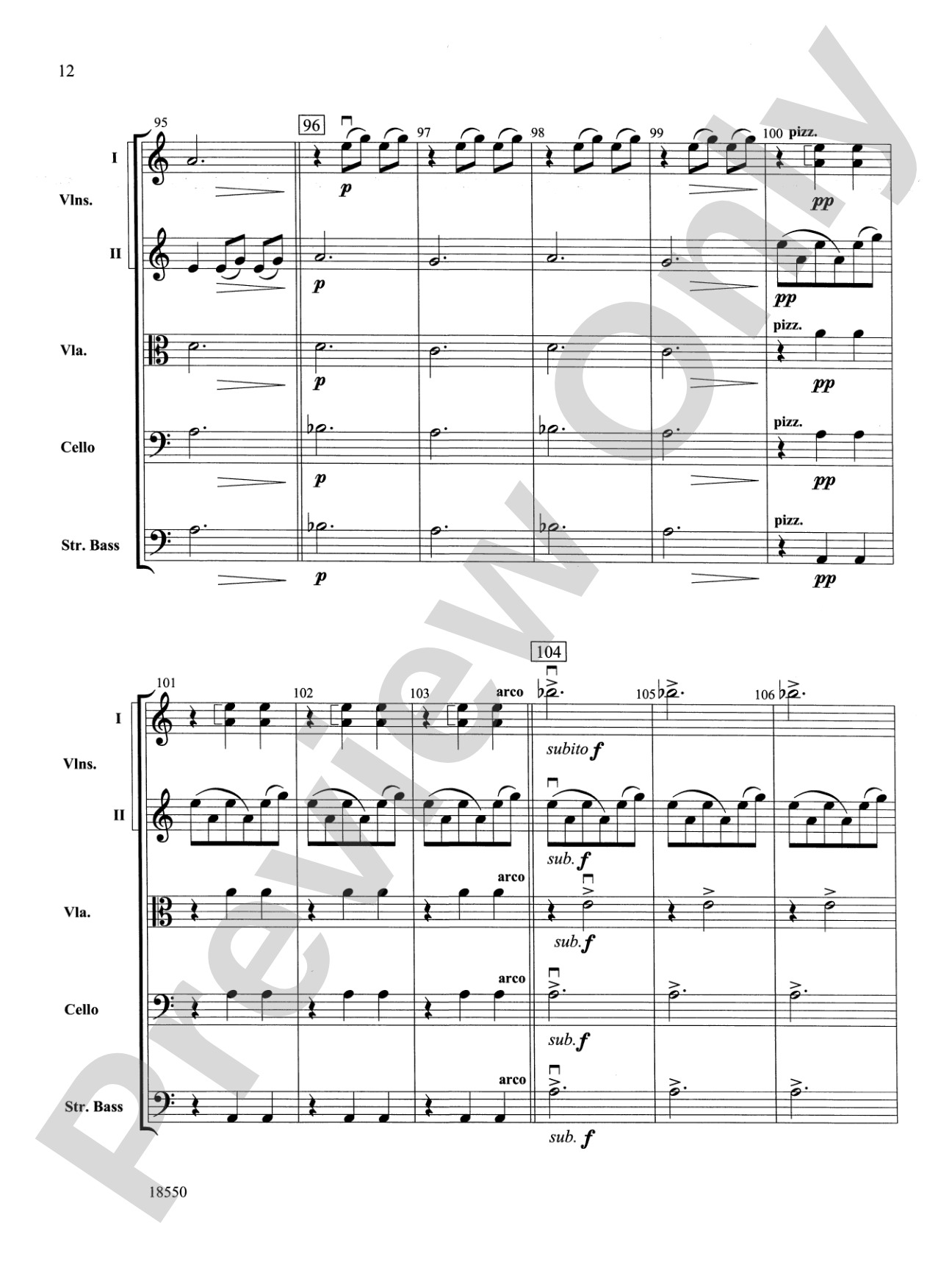 Legend: String Orchestra Conductor Score & Parts