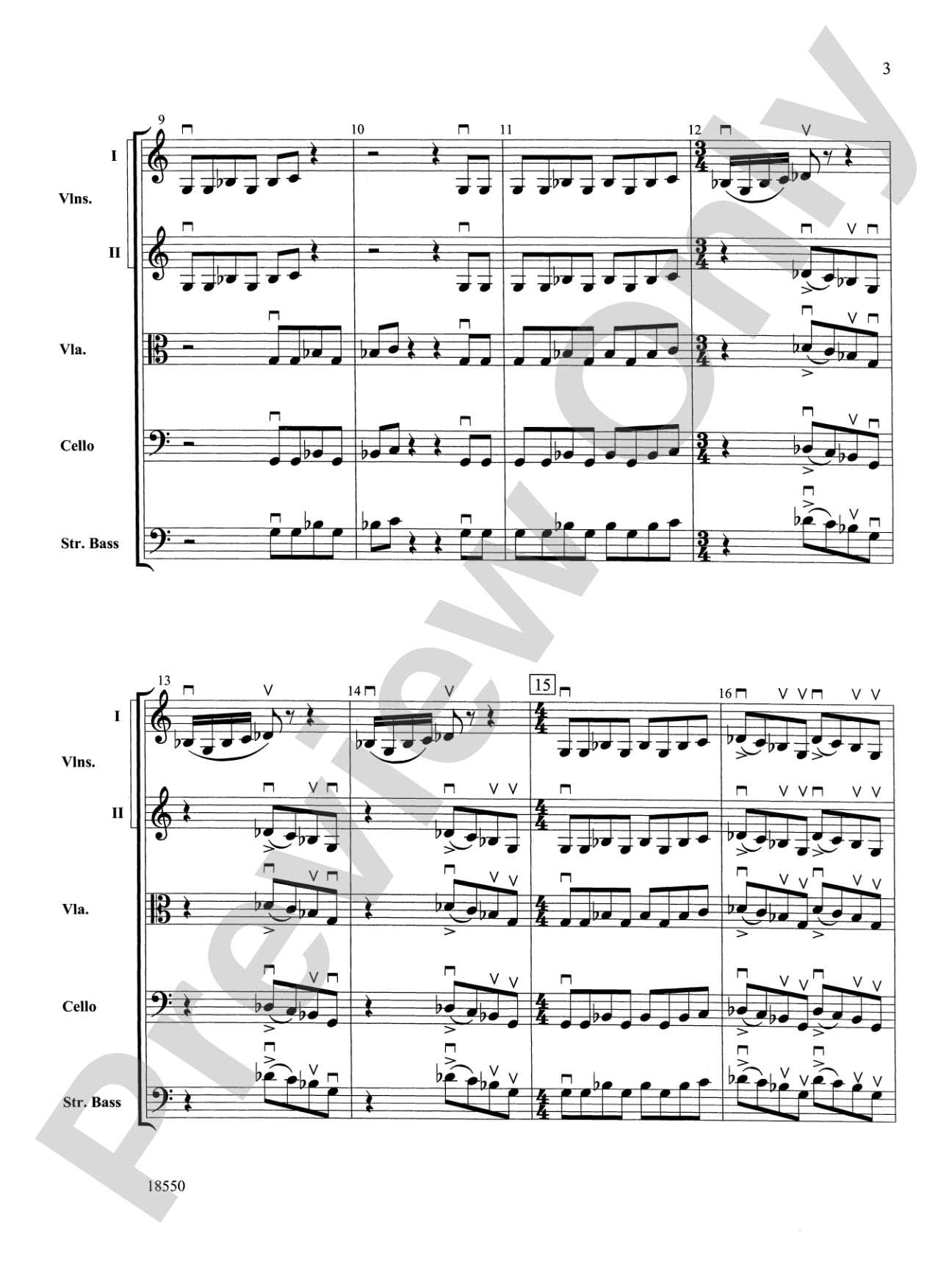 Legend: String Orchestra Conductor Score & Parts
