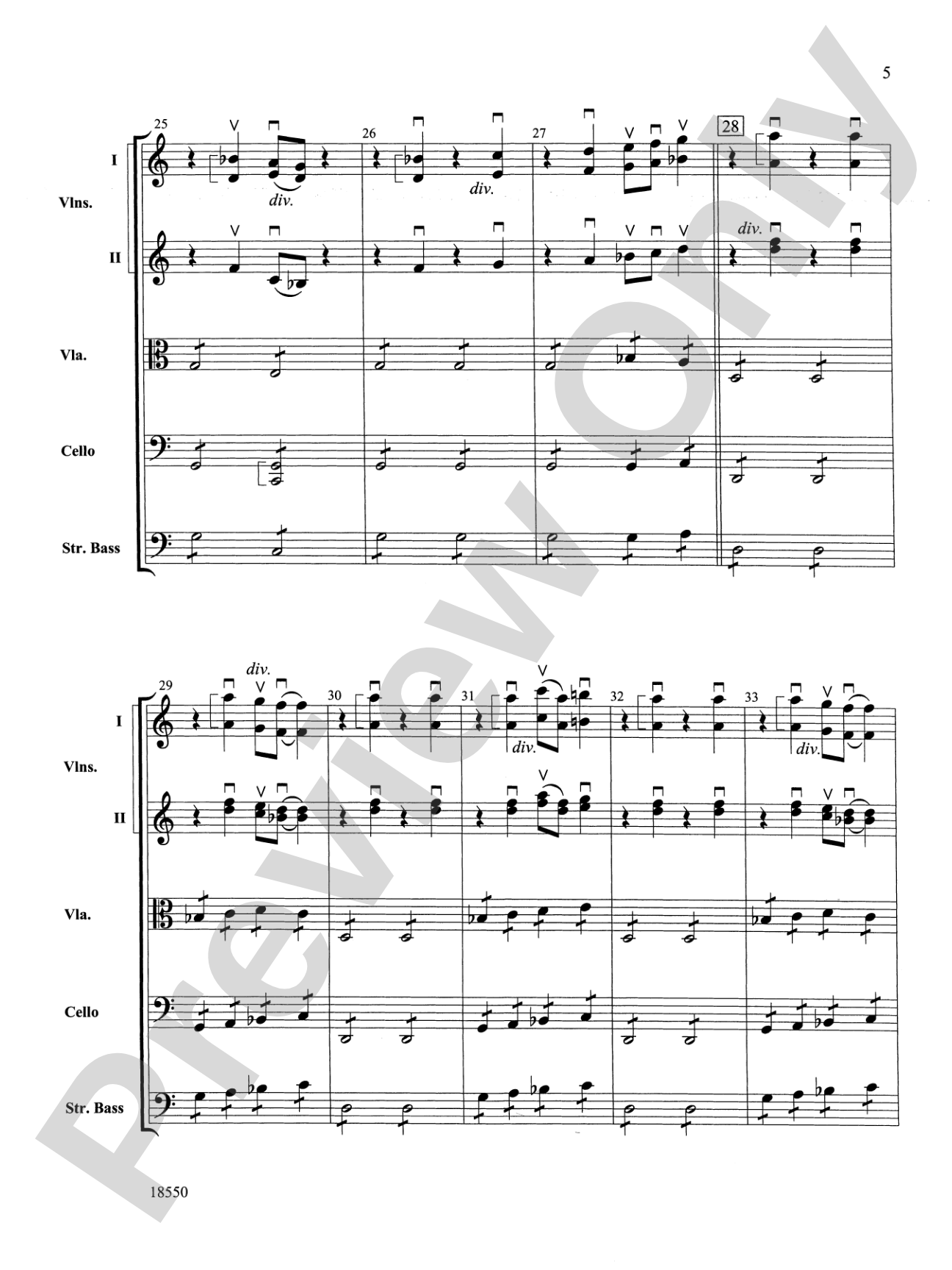 Legend: String Orchestra Conductor Score & Parts