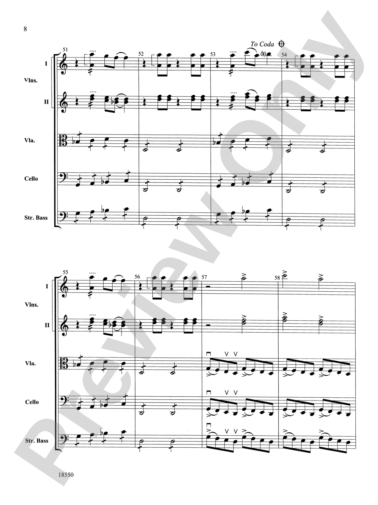 Legend: String Orchestra Conductor Score & Parts