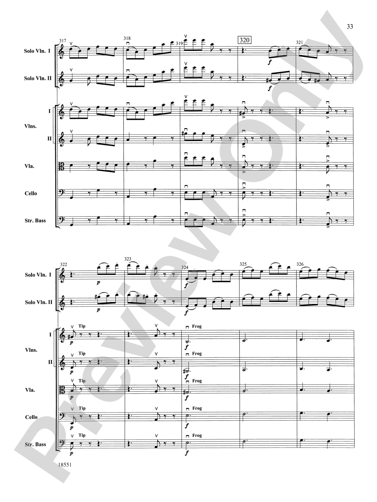 Bailes para Orquesta (For Two Solo Violins and String Orchestra): String Orchestra Conductor Score & Parts