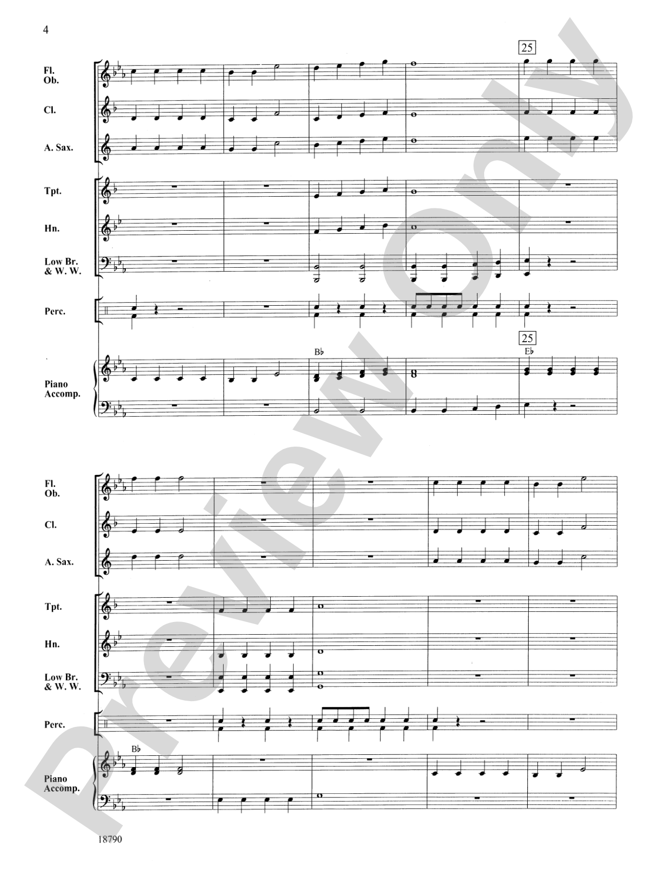 Christmas Fun: Concert Band Conductor Score & Parts