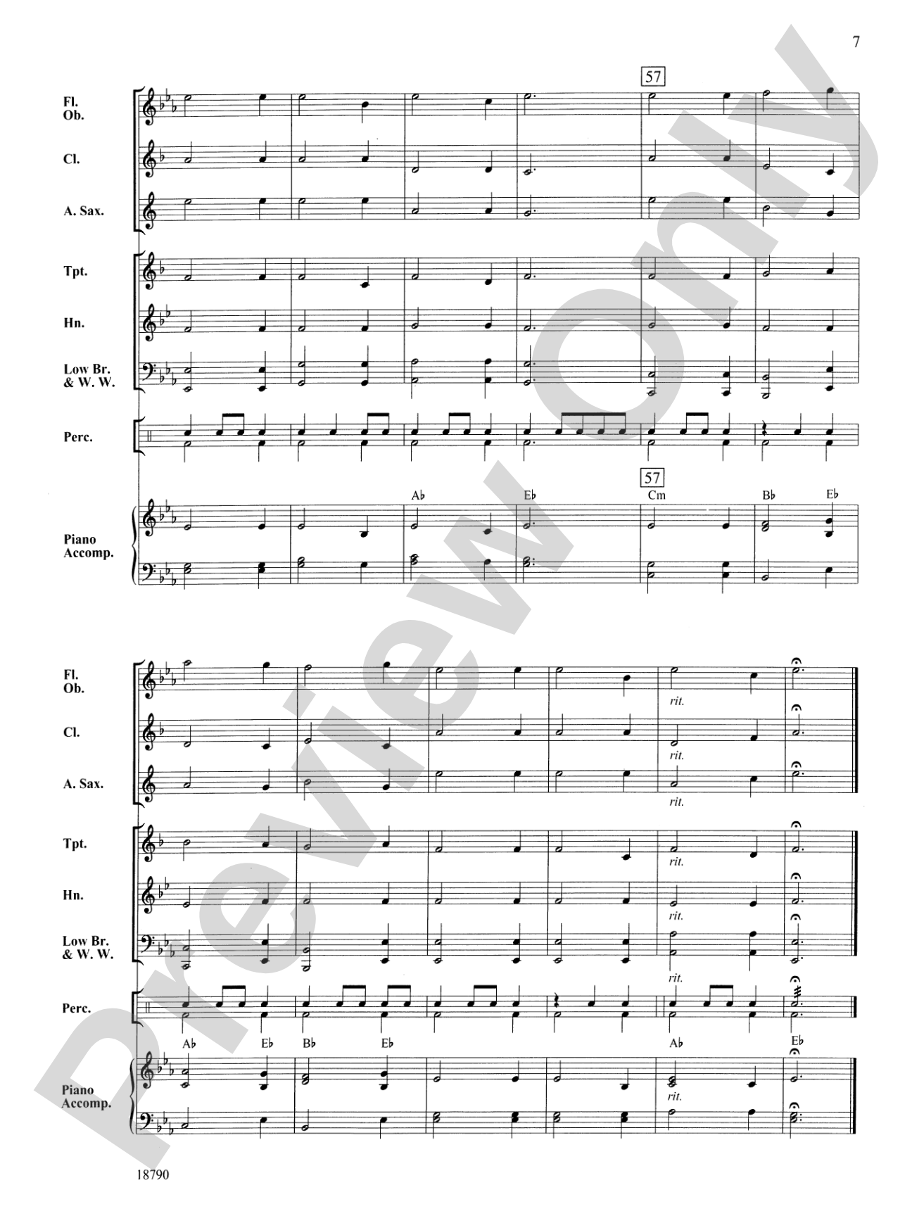Christmas Fun: Concert Band Conductor Score & Parts