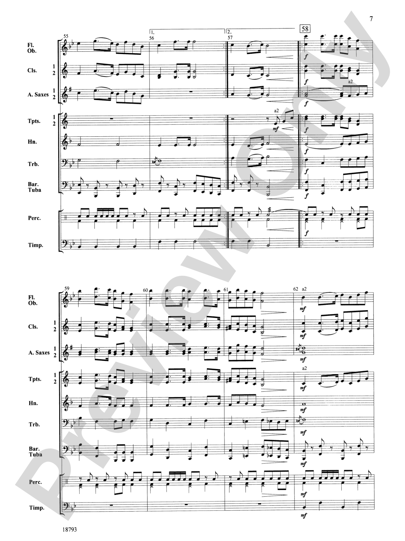 Songs of Scotland: Concert Band Conductor Score & Parts