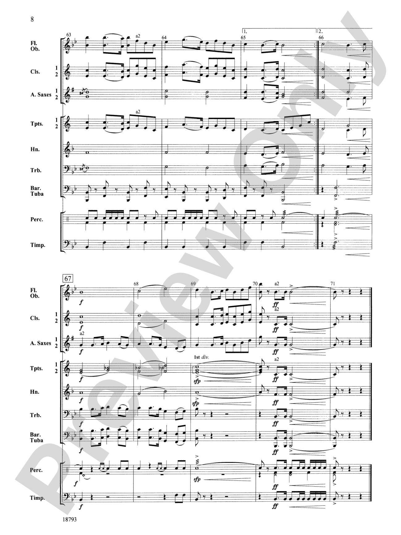 Songs of Scotland: Concert Band Conductor Score & Parts