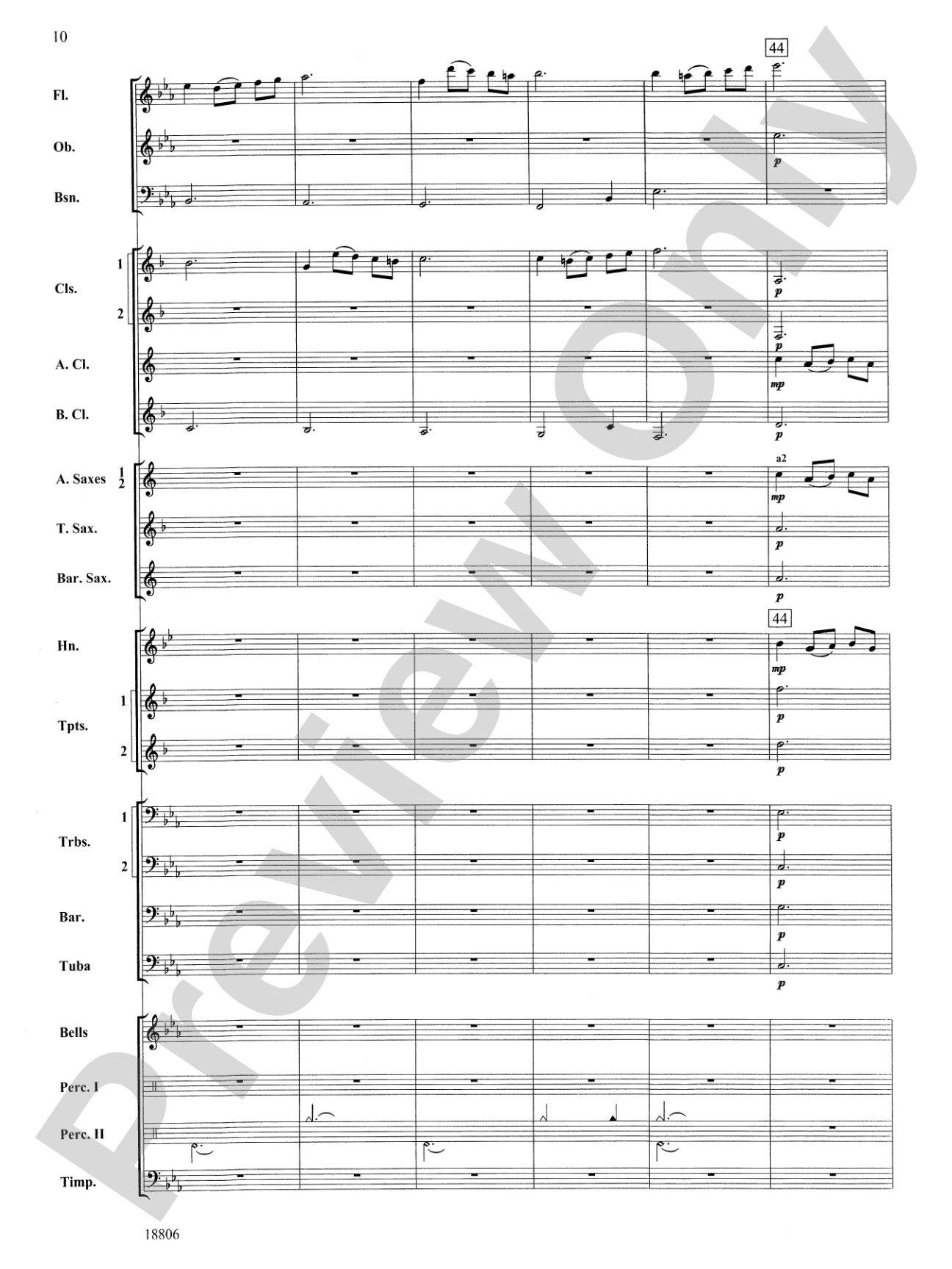 Quintology: Concert Band Conductor Score & Parts