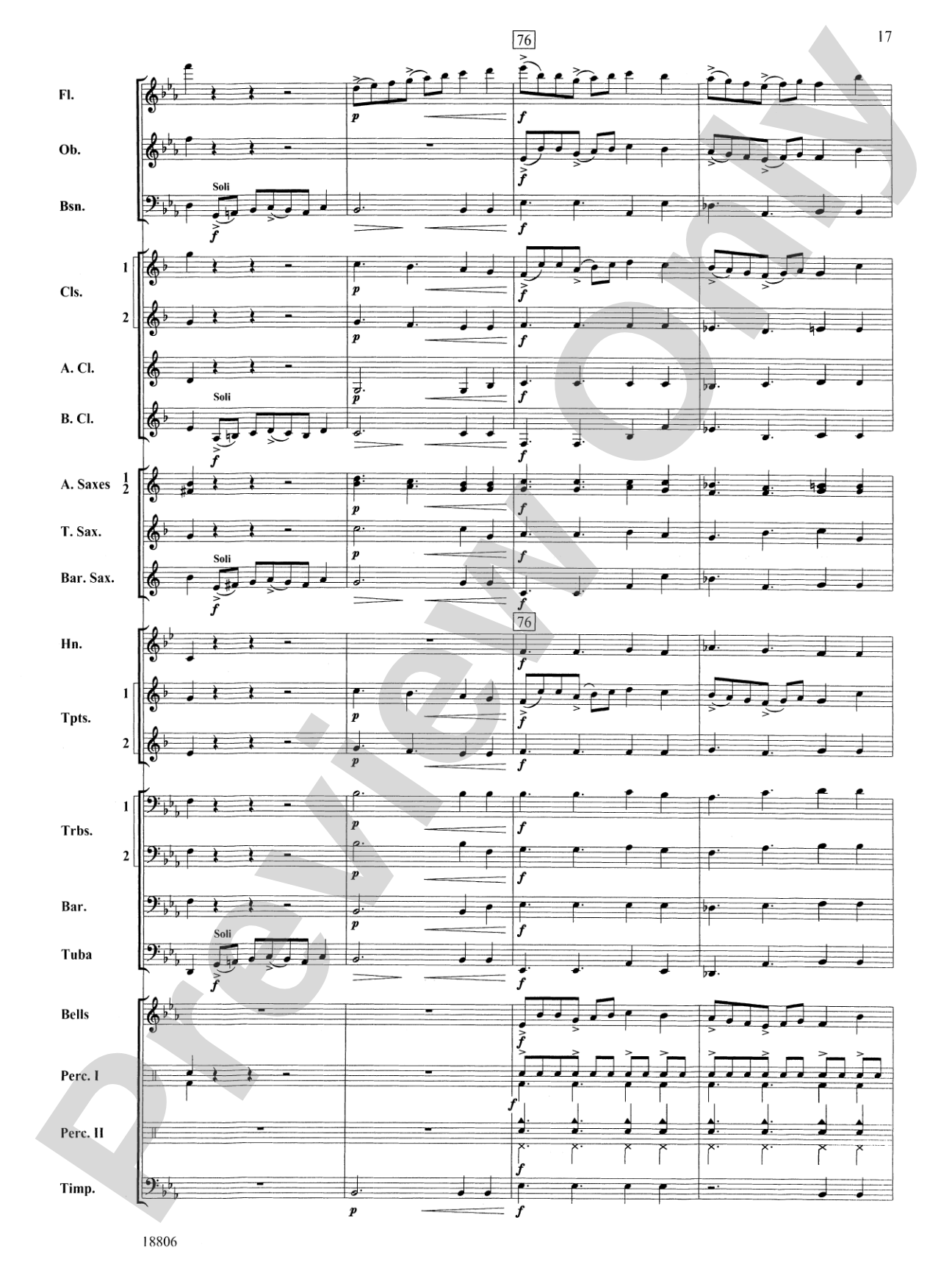 Quintology: Concert Band Conductor Score & Parts
