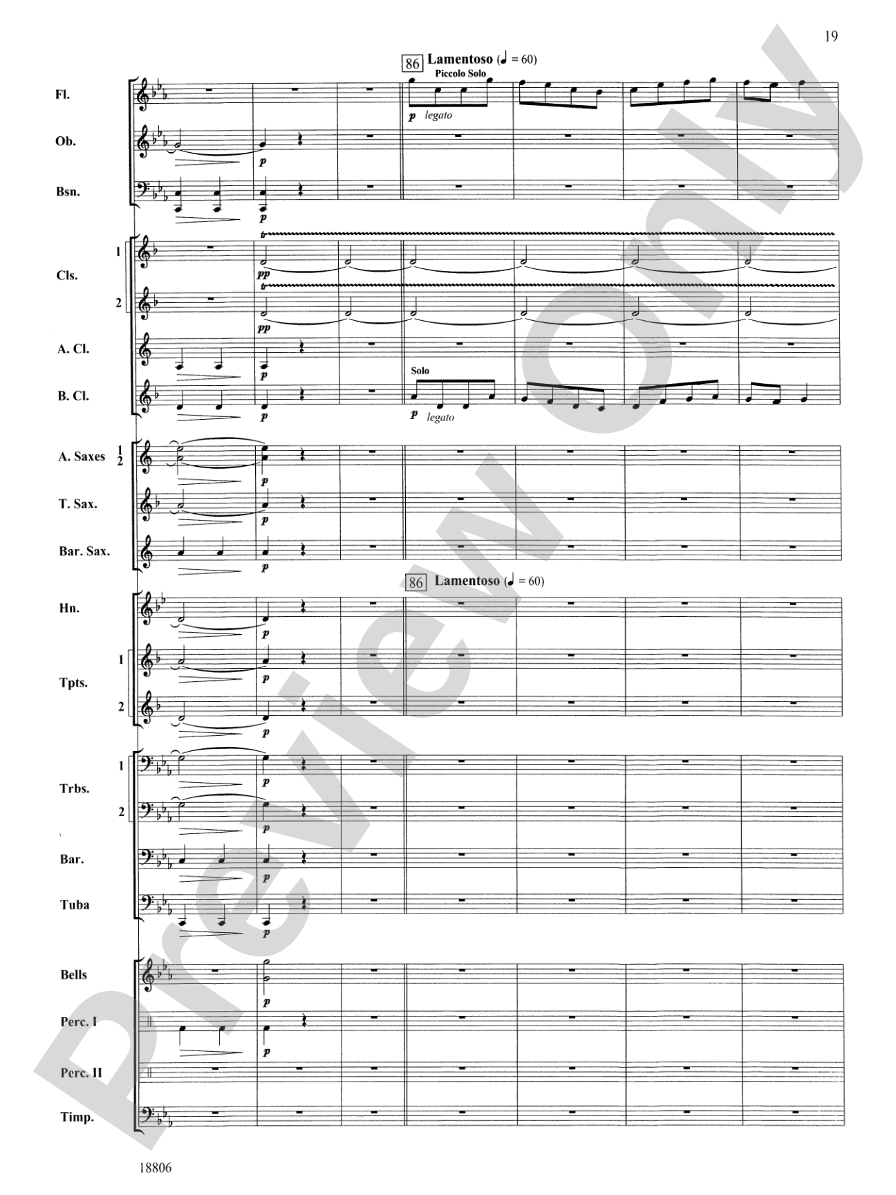 Quintology: Concert Band Conductor Score & Parts