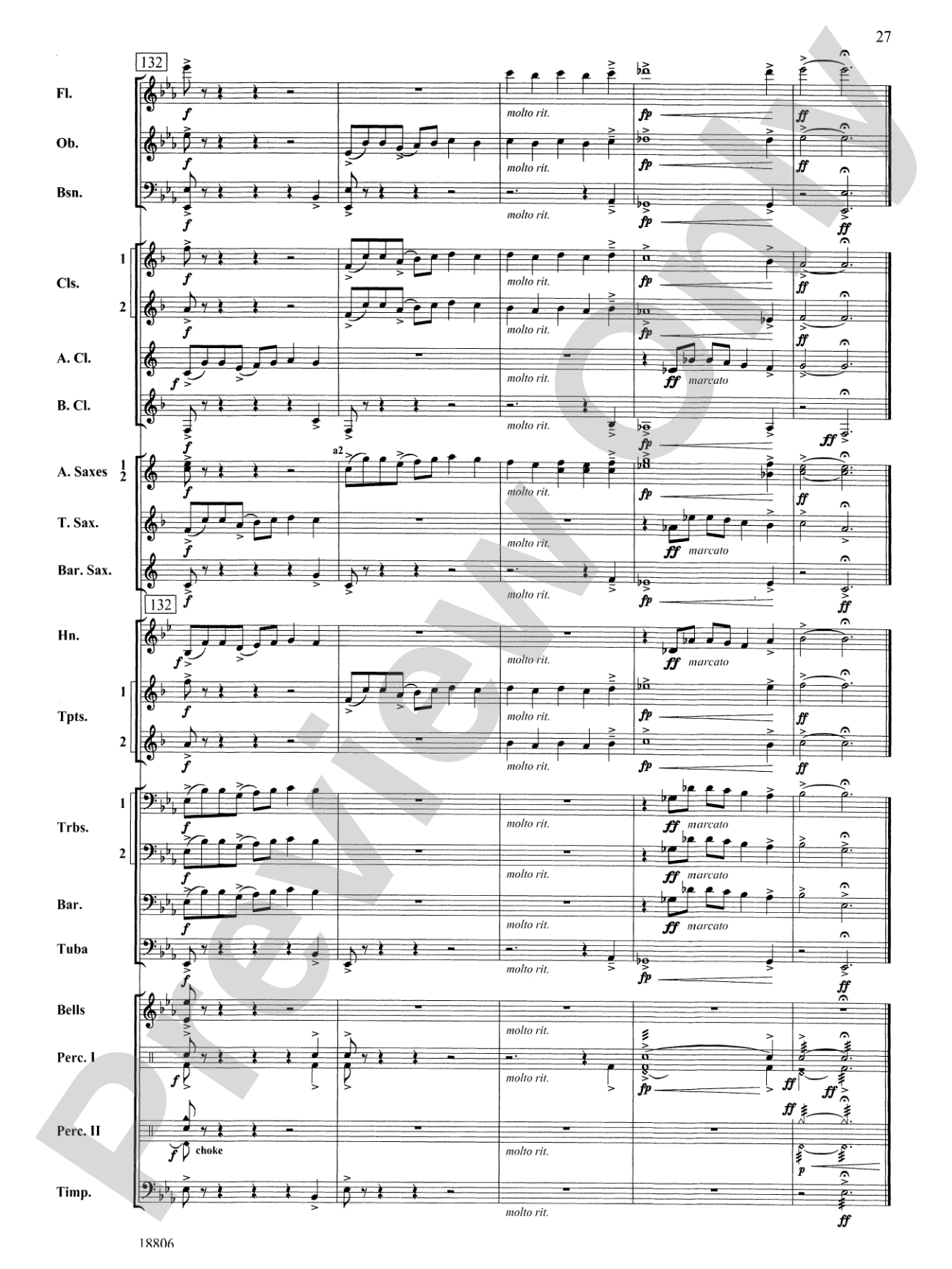 Quintology: Concert Band Conductor Score & Parts