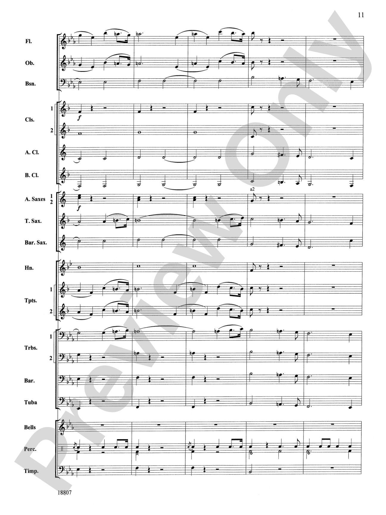 Beethoven's Fifth Christmas: Concert Band Conductor Score & Parts