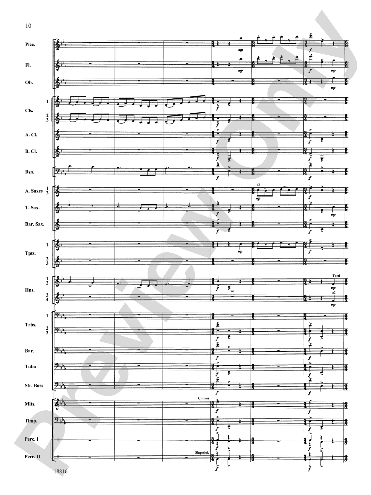Canarios Fantasia: Concert Band Conductor Score & Parts