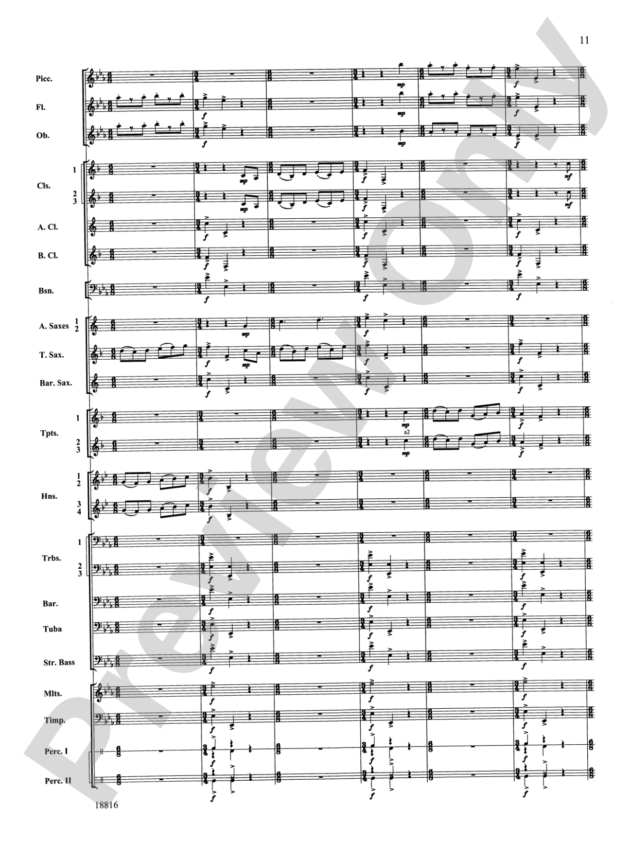 Canarios Fantasia: Concert Band Conductor Score & Parts