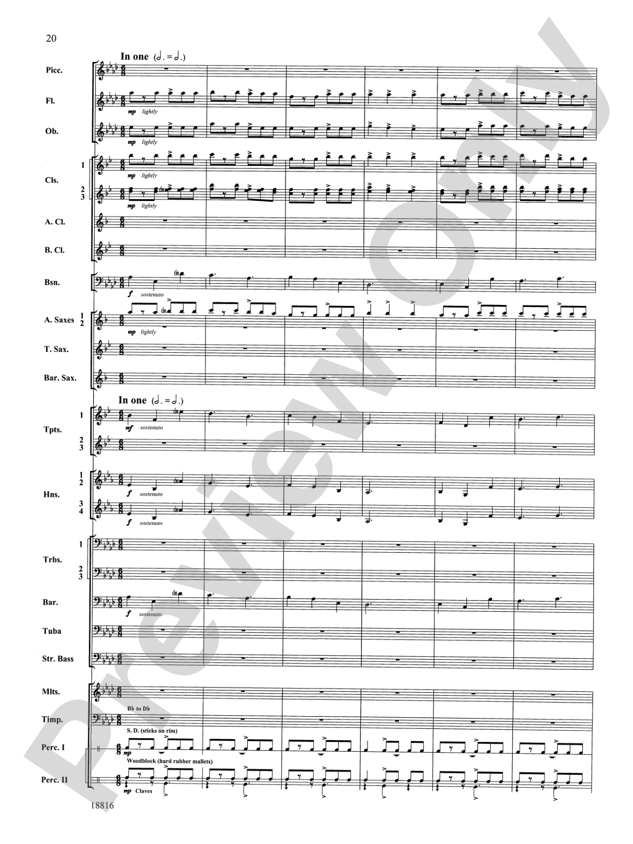 Canarios Fantasia: Concert Band Conductor Score & Parts