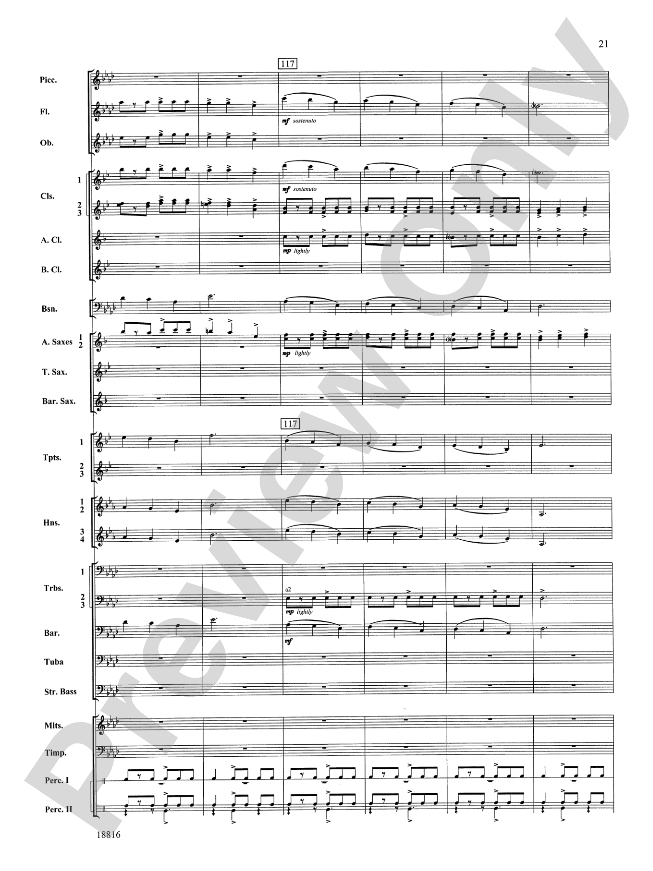 Canarios Fantasia: Concert Band Conductor Score & Parts