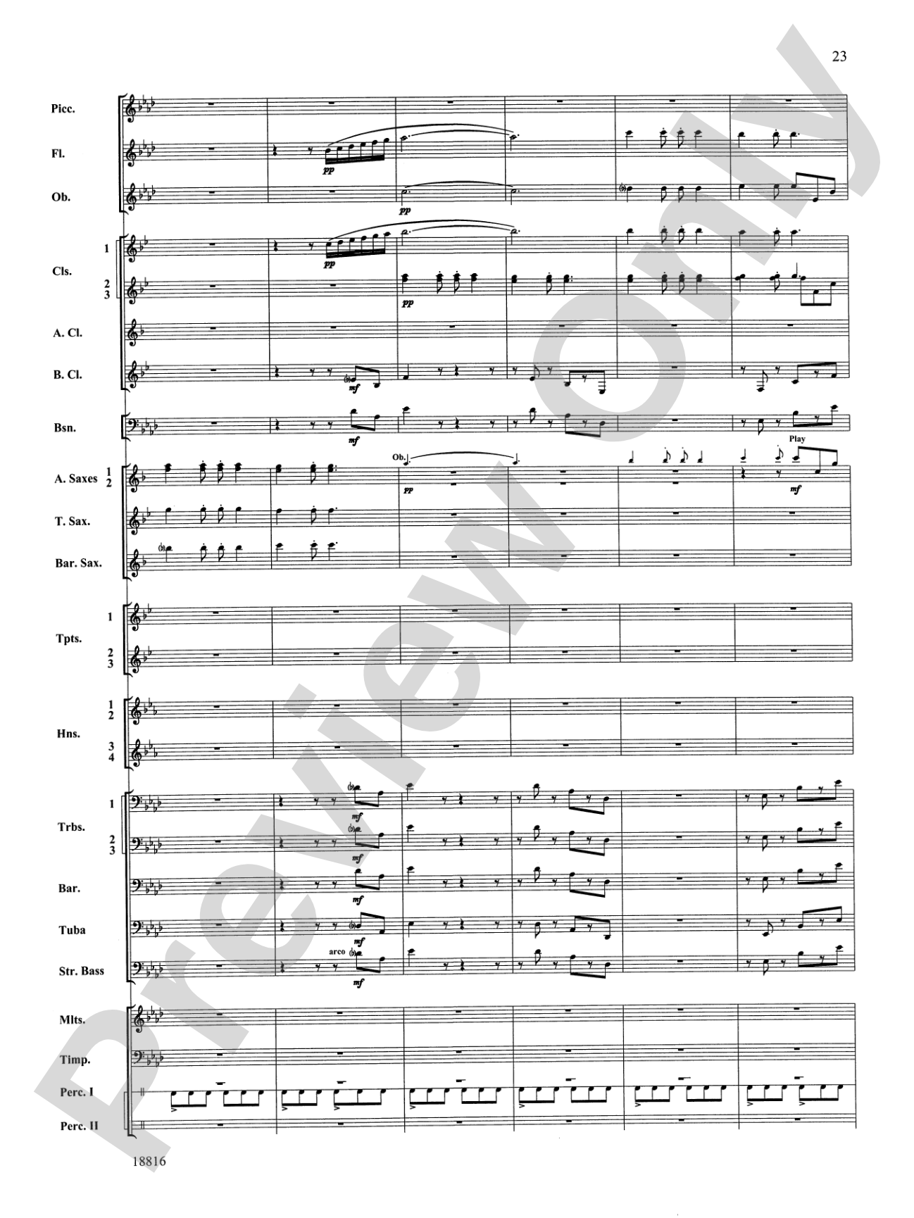 Canarios Fantasia: Concert Band Conductor Score & Parts
