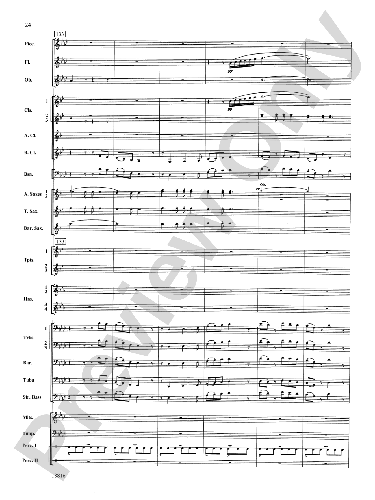 Canarios Fantasia: Concert Band Conductor Score & Parts