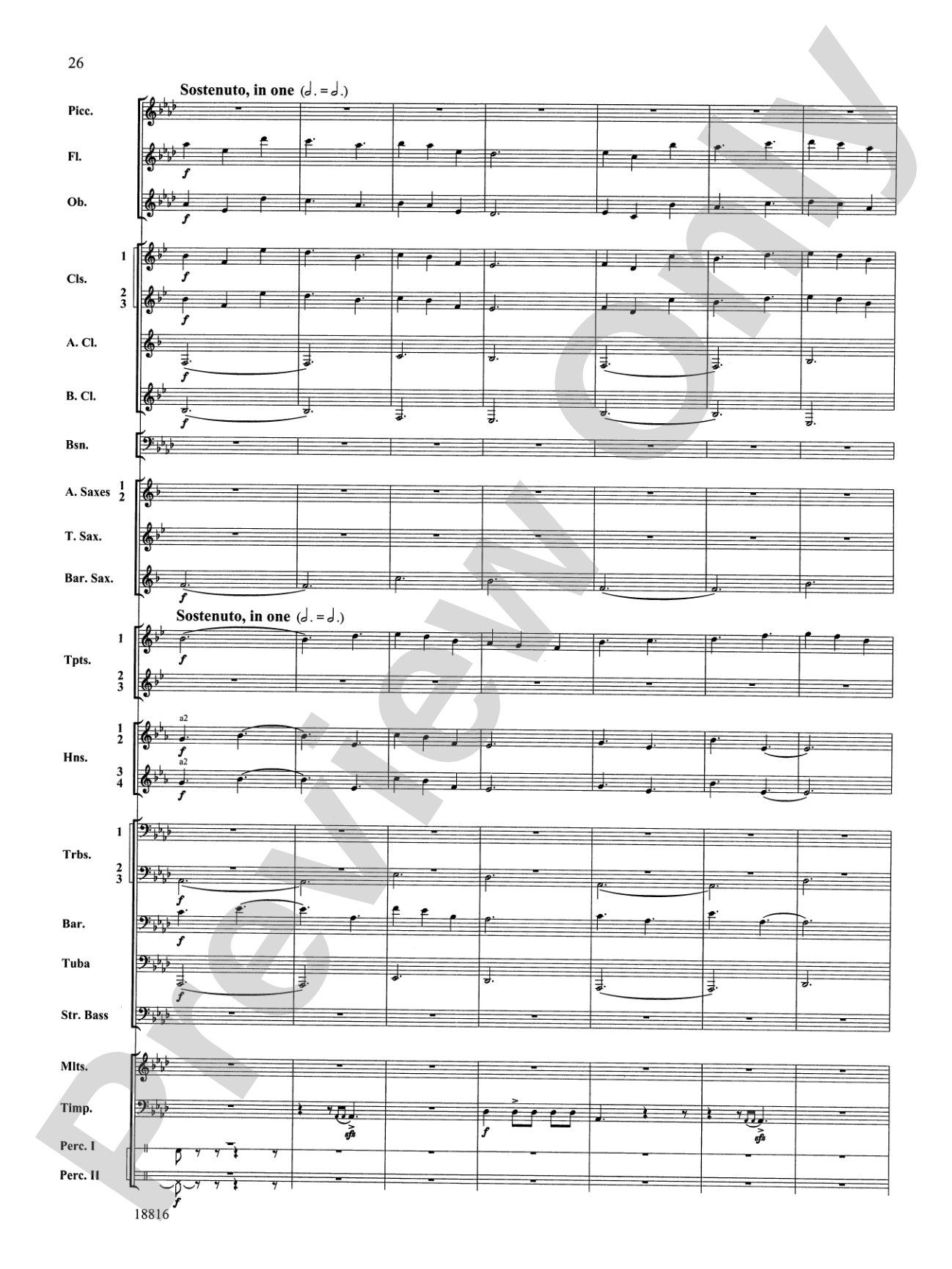 Canarios Fantasia: Concert Band Conductor Score & Parts