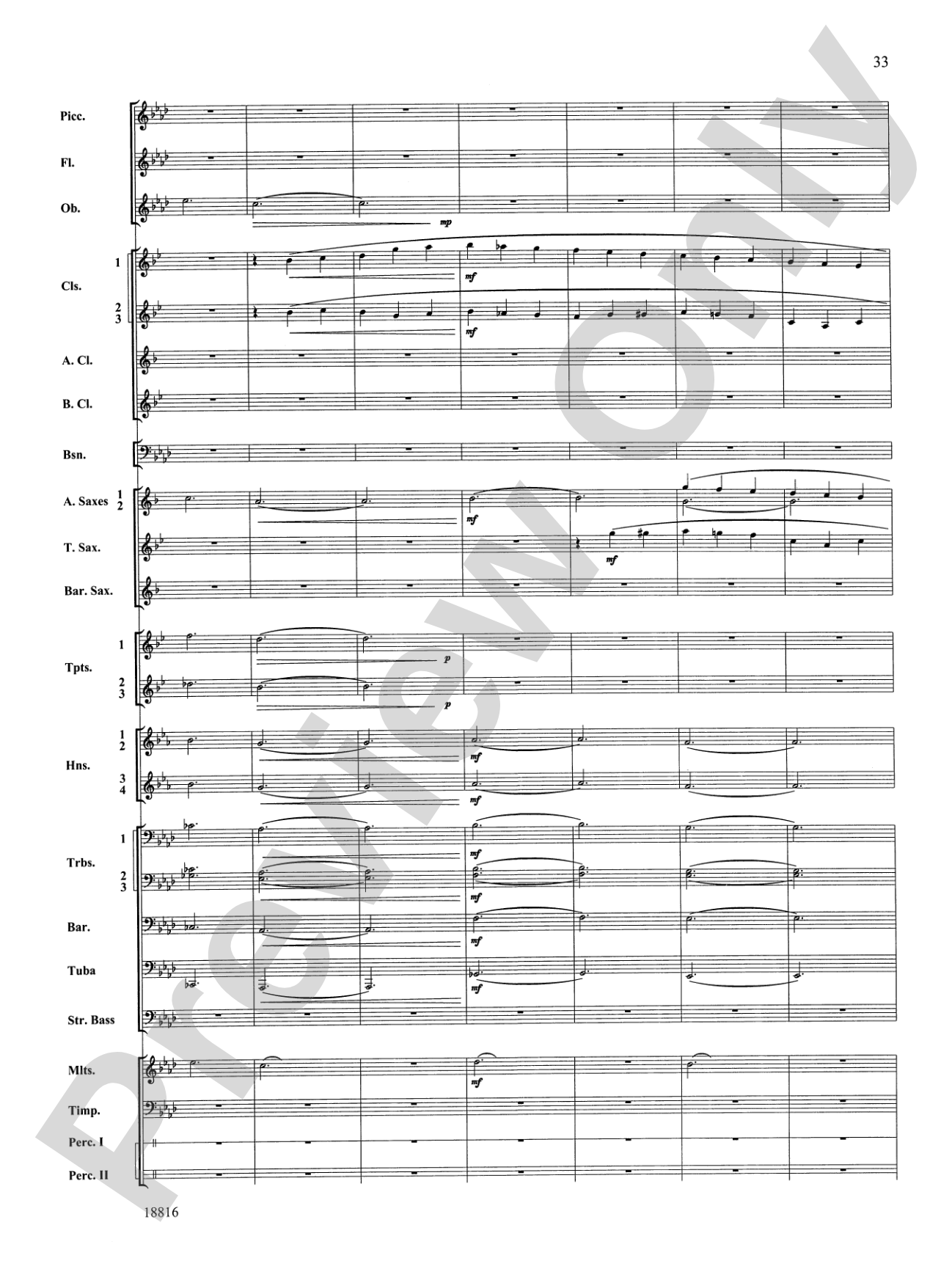 Canarios Fantasia: Concert Band Conductor Score & Parts