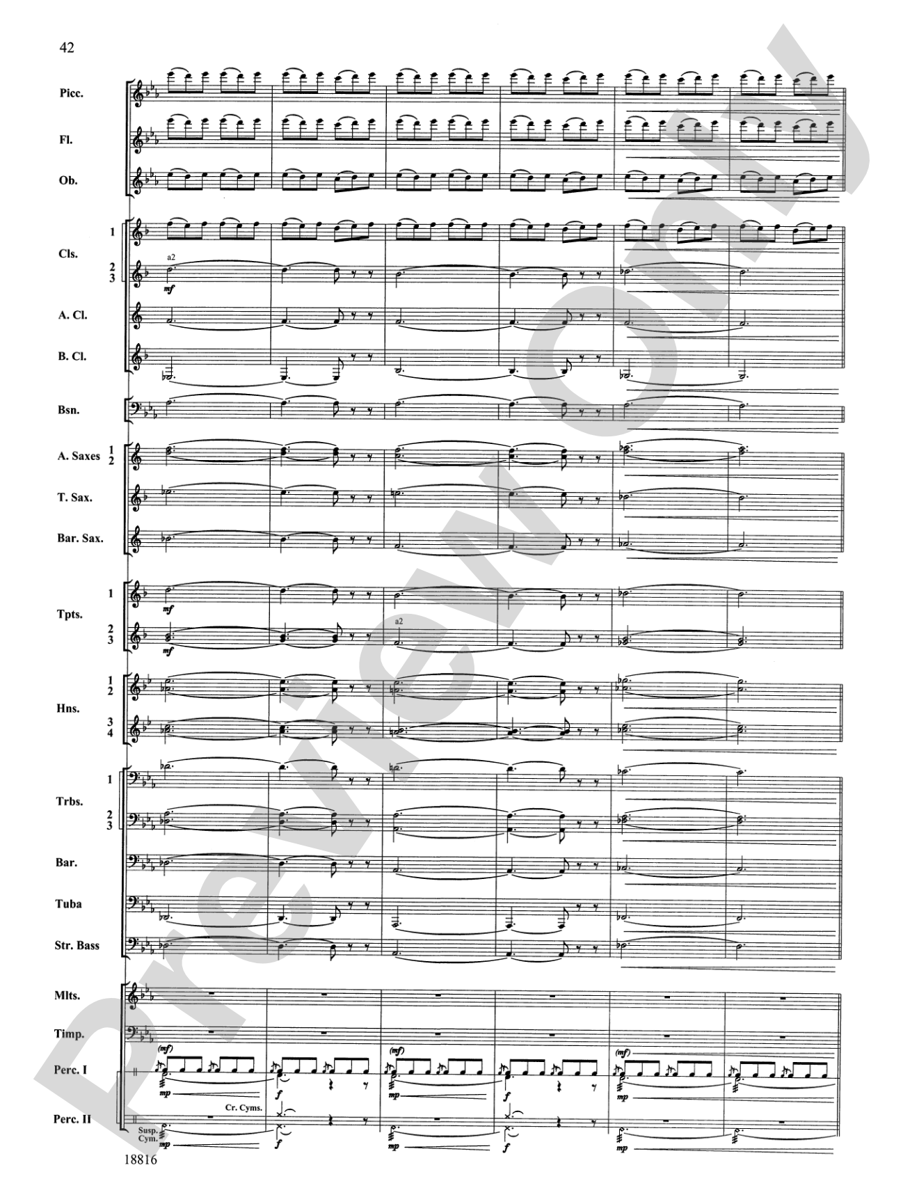 Canarios Fantasia: Concert Band Conductor Score & Parts