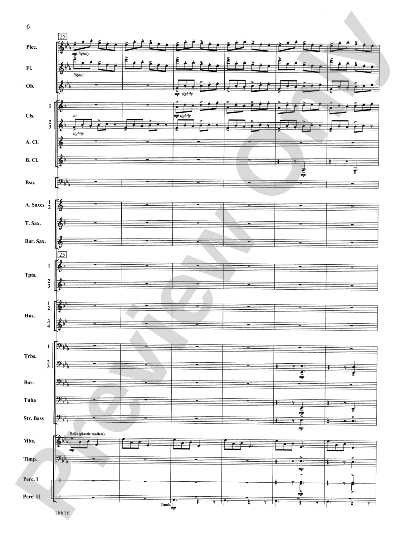 Canarios Fantasia: Concert Band Conductor Score & Parts