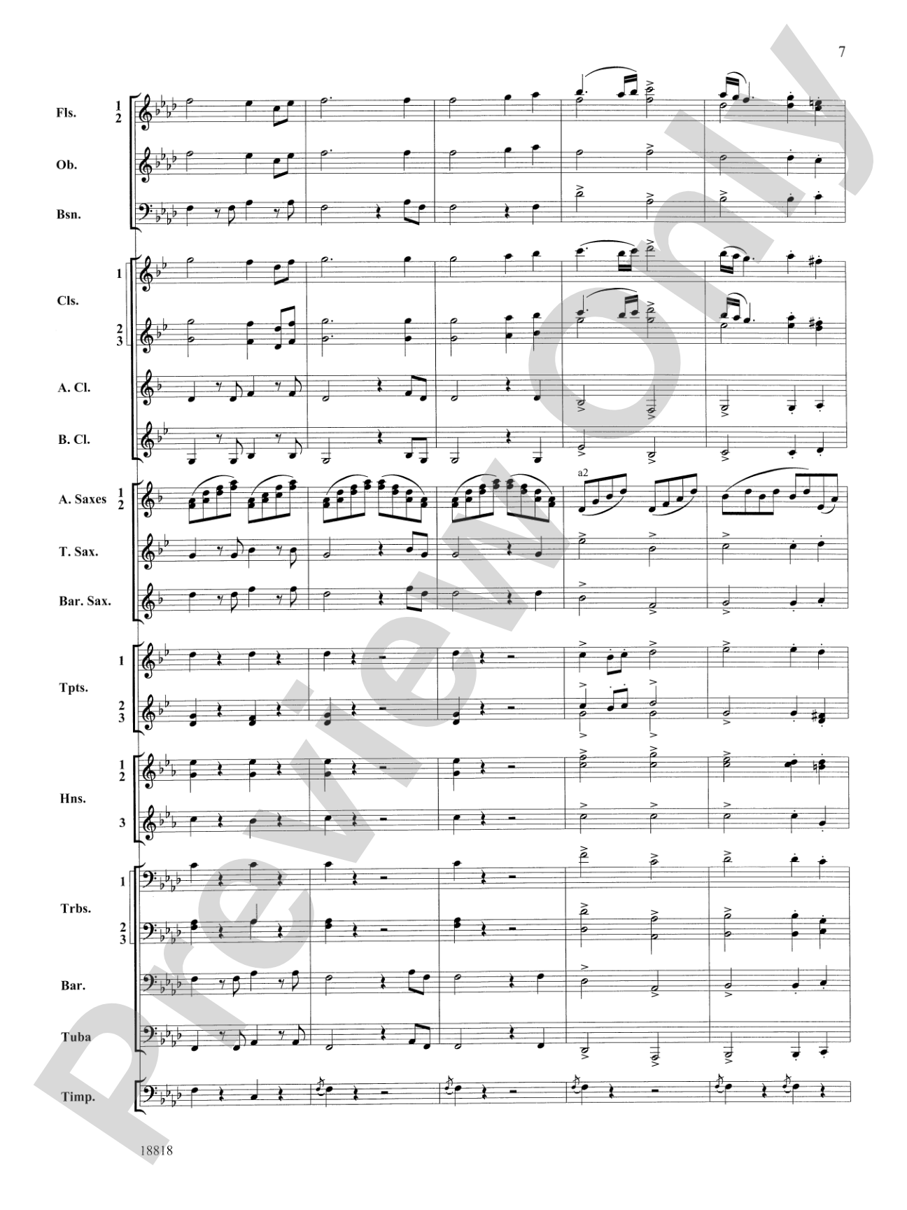 Symphony No. 9 "New World", Finale: Score